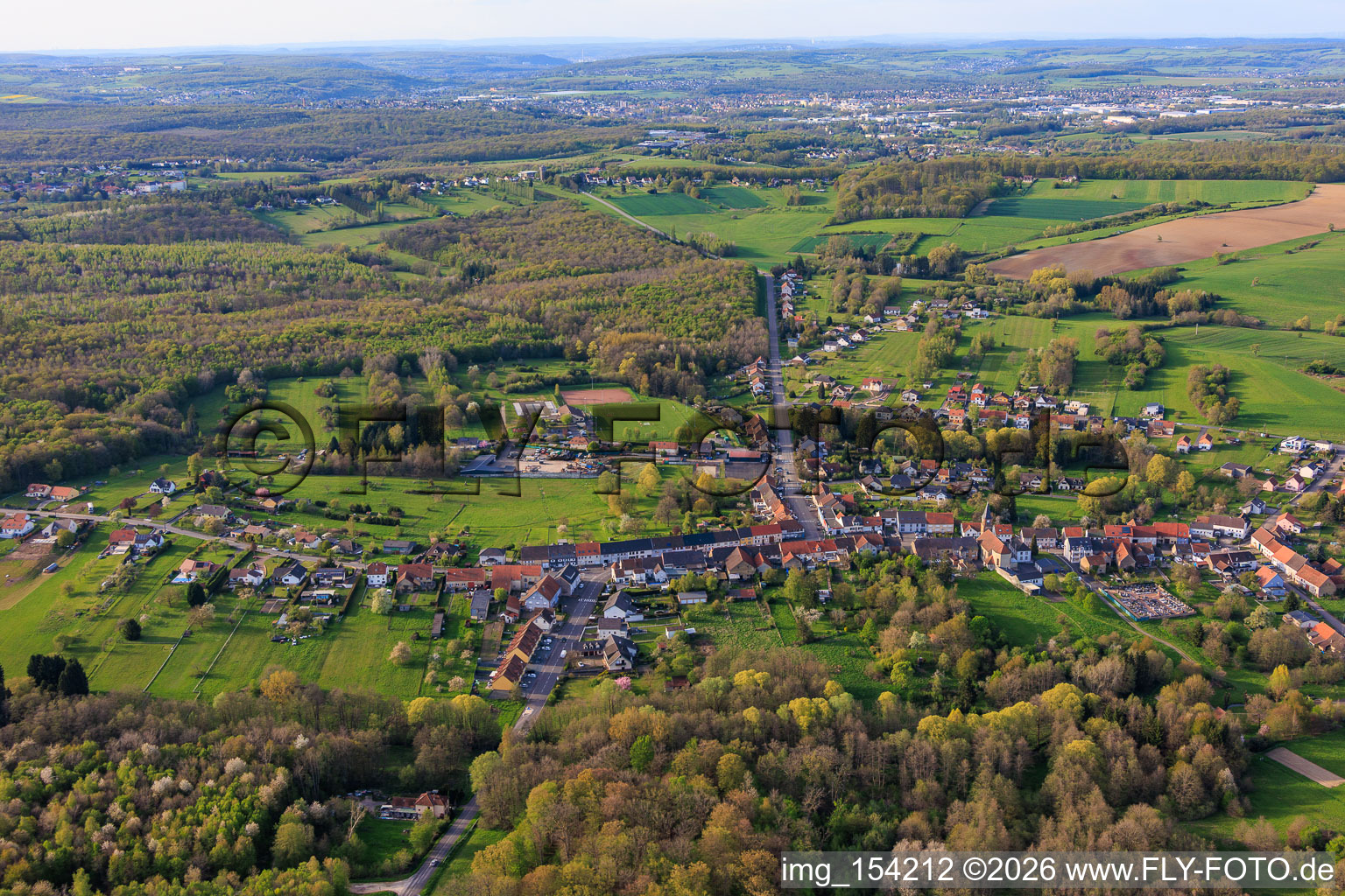 Du sud à Siltzheim dans le département Bas Rhin, France