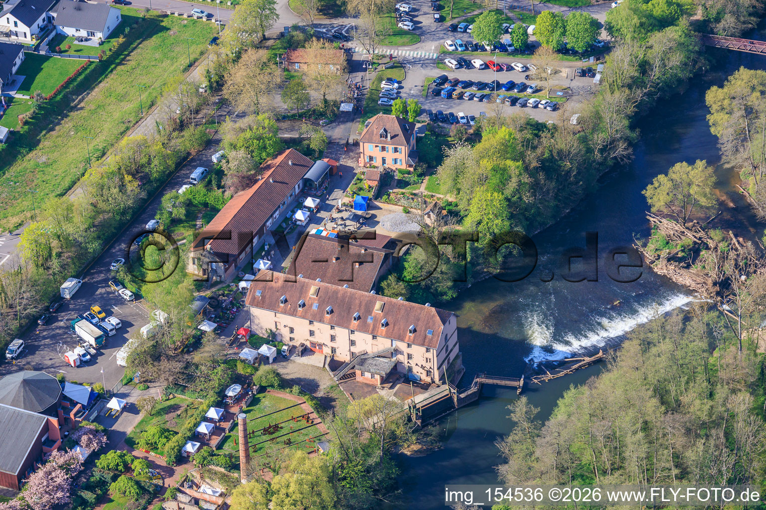Bliesmühle - Musée des Techniques Céramiques / Moulin de la Blies - Musée des techniques faïencières et Jardin des Faïenciers à le quartier Blies Nord in Saargemünd dans le département Moselle, France
