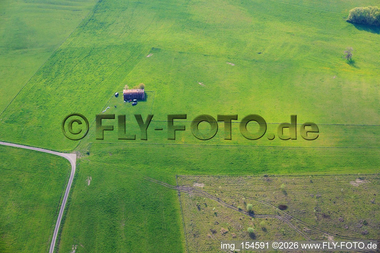 Aérodrome UL L'oiseau blanc Achen à Achen dans le département Moselle, France