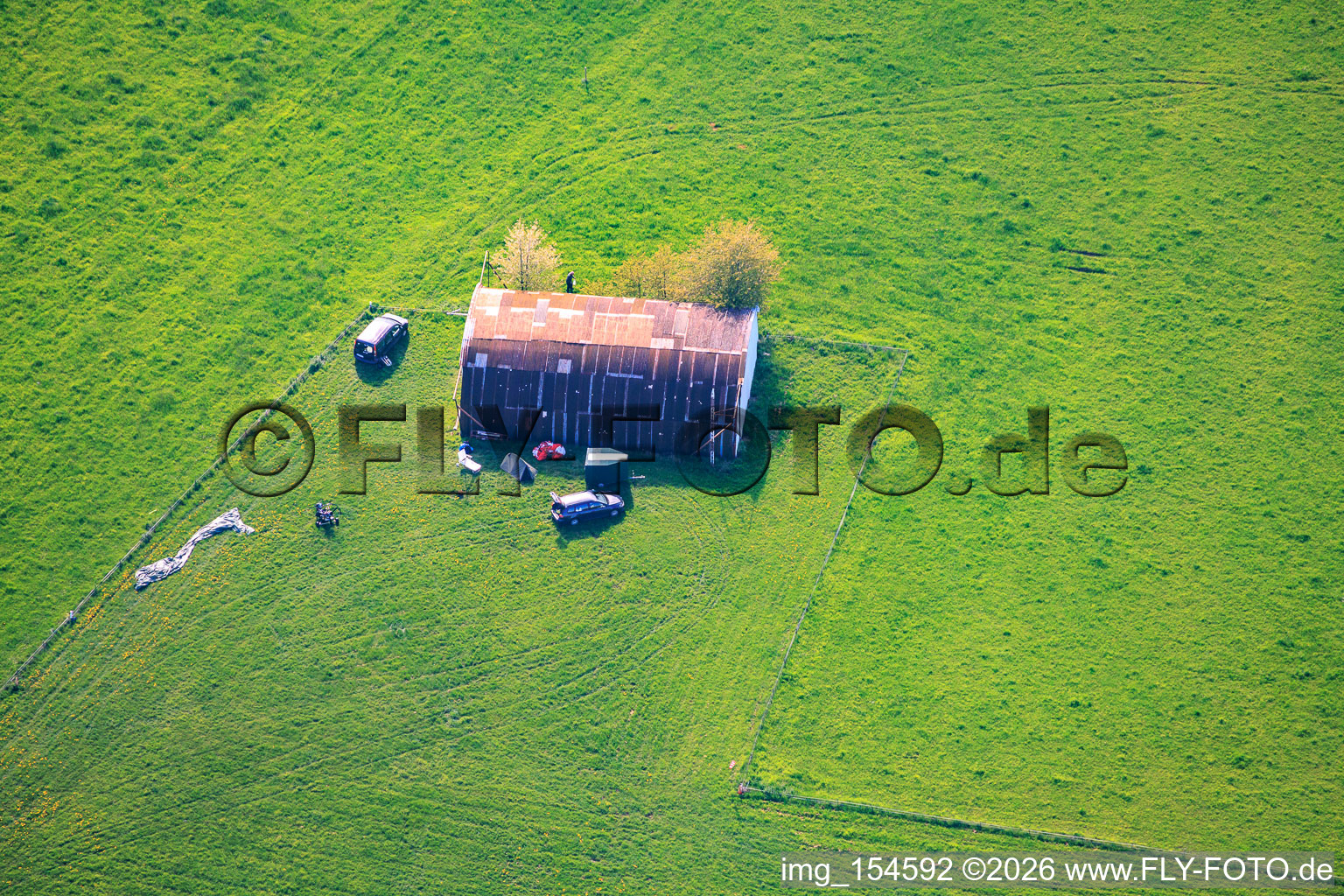 Aérodrome UL L'oiseau blanc Achen à Achen dans le département Moselle, France
