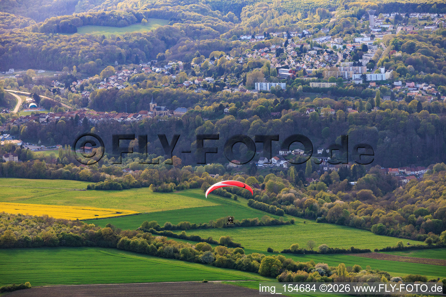 De l'est à Hombourg-Haut dans le département Moselle, France