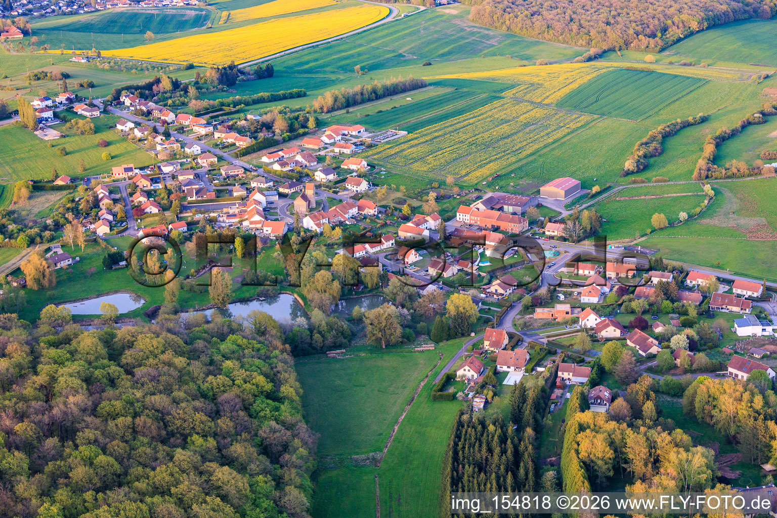 District de Heckenransbach à Ernestviller dans le département Moselle, France