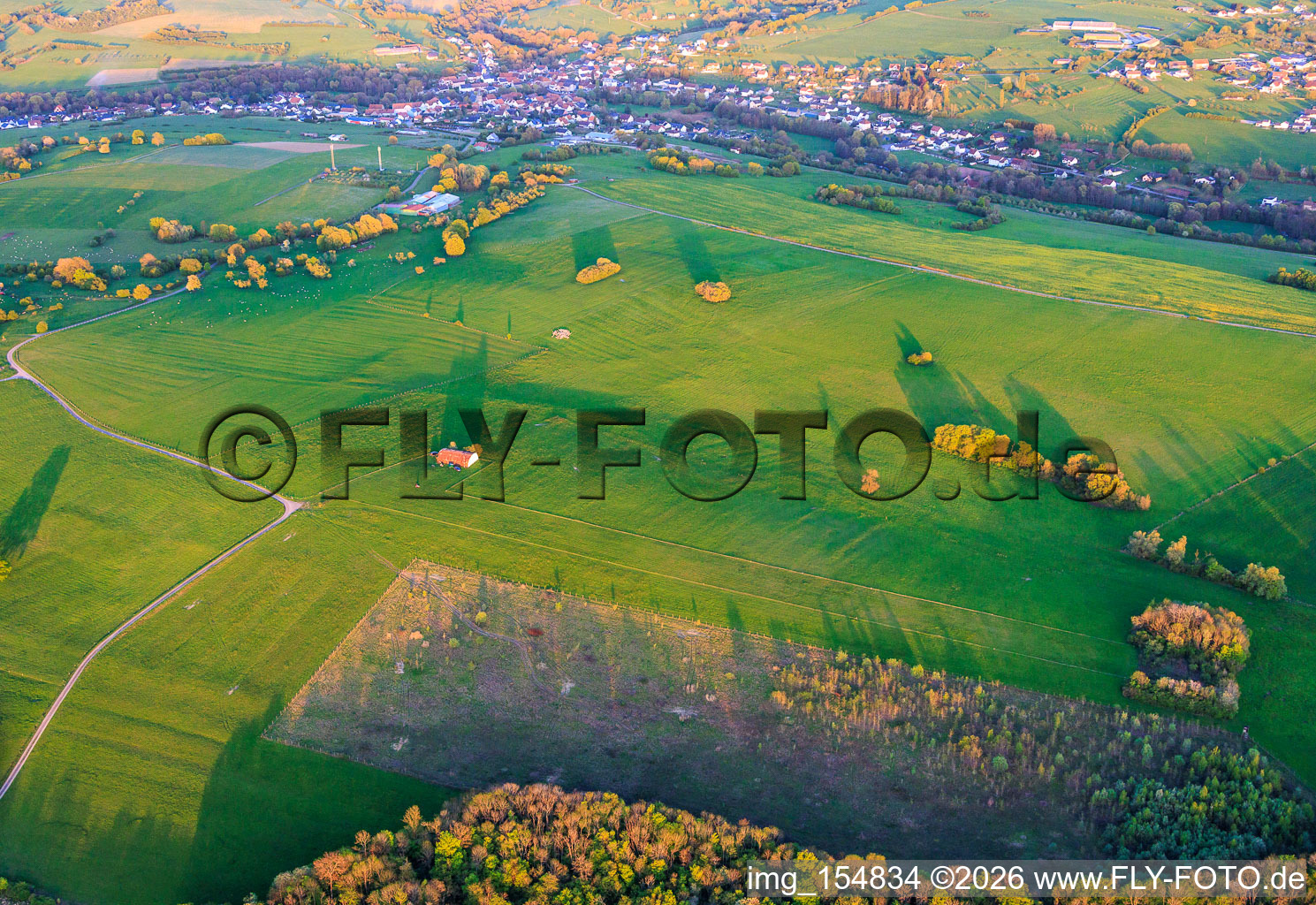 Aérodrome UL L'oiseau blanc Achen à Achen dans le département Moselle, France