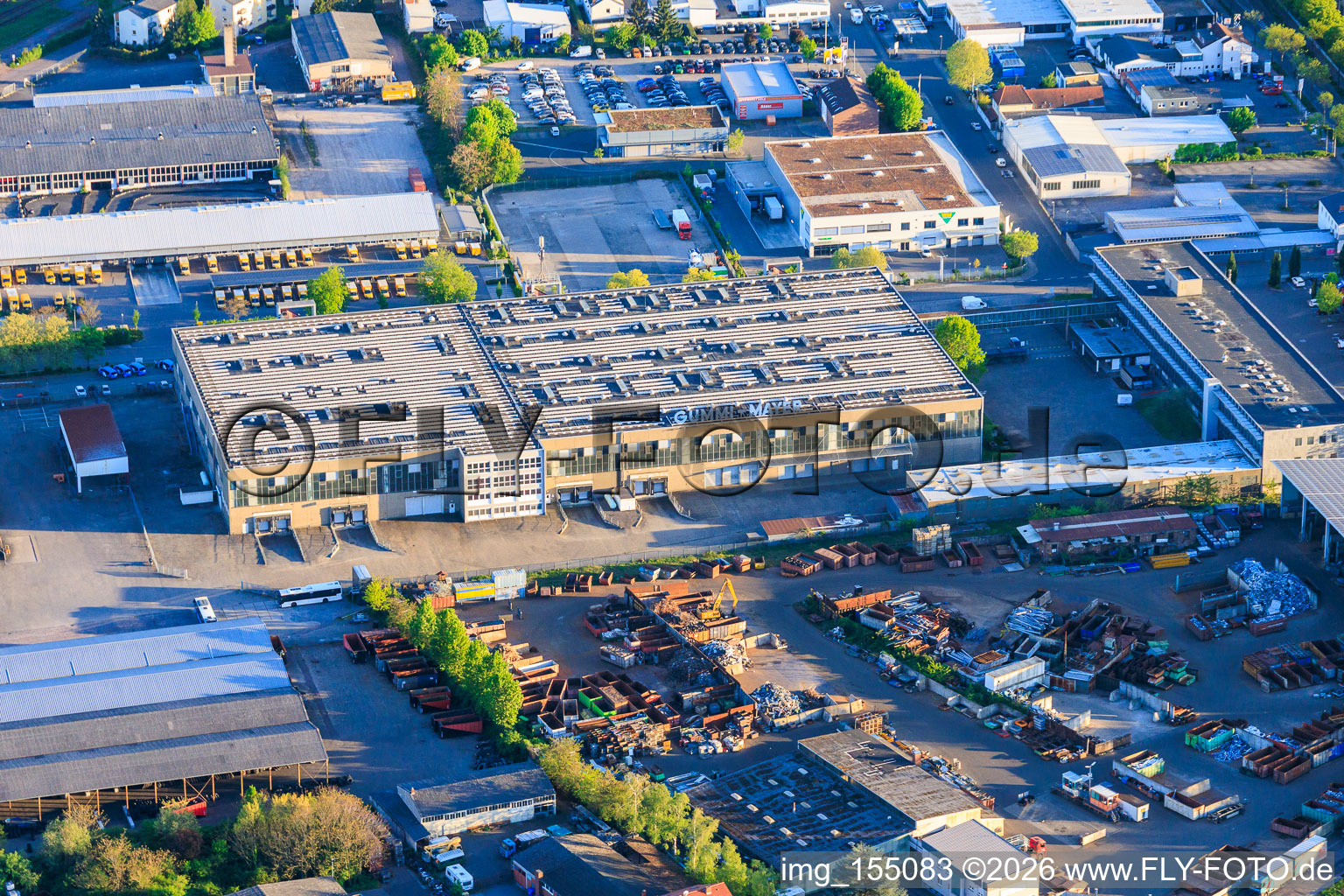 Succursale Gummi-Mayer et Michelin à Landau in der Pfalz dans le département Rhénanie-Palatinat, Allemagne