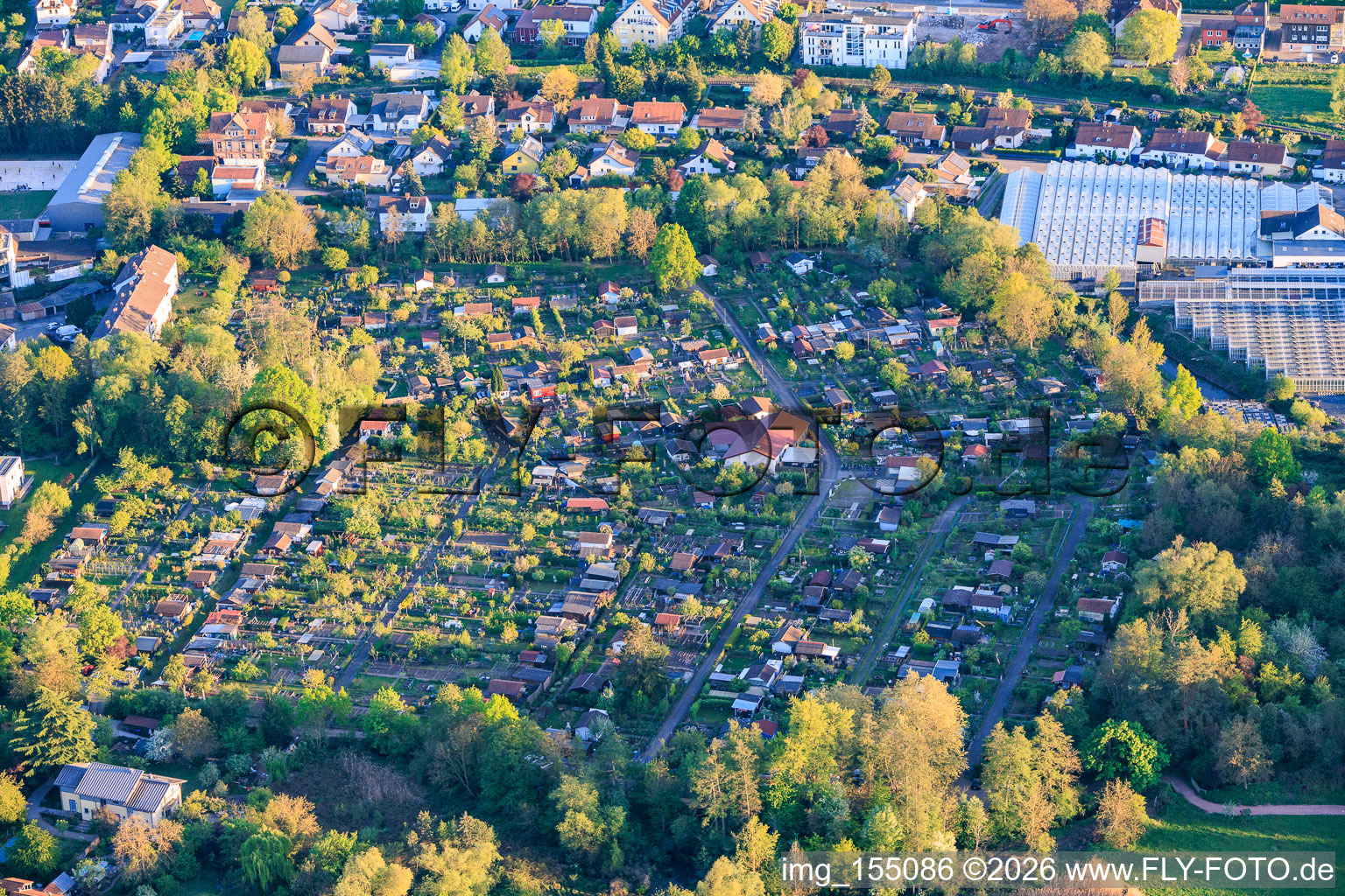 Association des jardins familiaux à Landau in der Pfalz dans le département Rhénanie-Palatinat, Allemagne