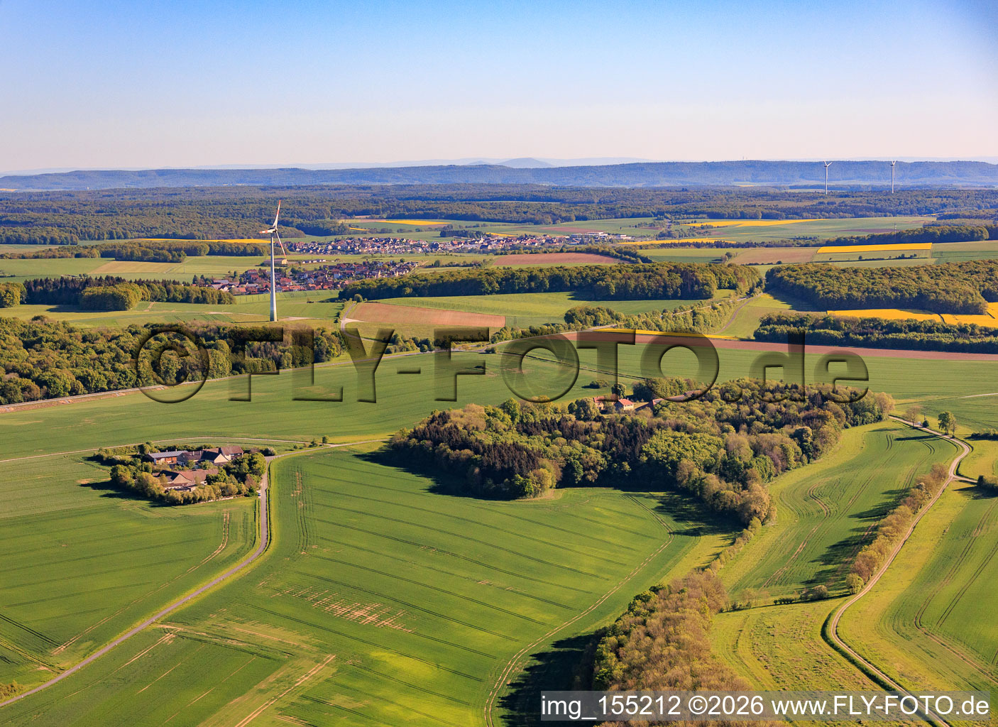 Quartier de Bayerhof à le quartier Waldsachsen in Schonungen dans le département Bavière, Allemagne