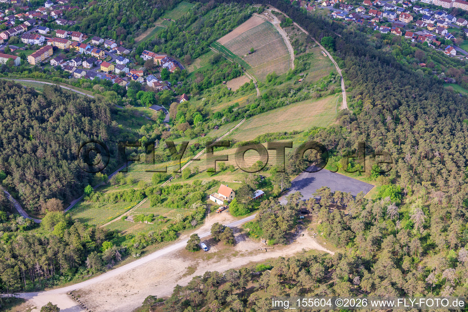 Vignobles de terroir f Hammelburg - Viticulture en Franconie à Hammelburg dans le département Bavière, Allemagne