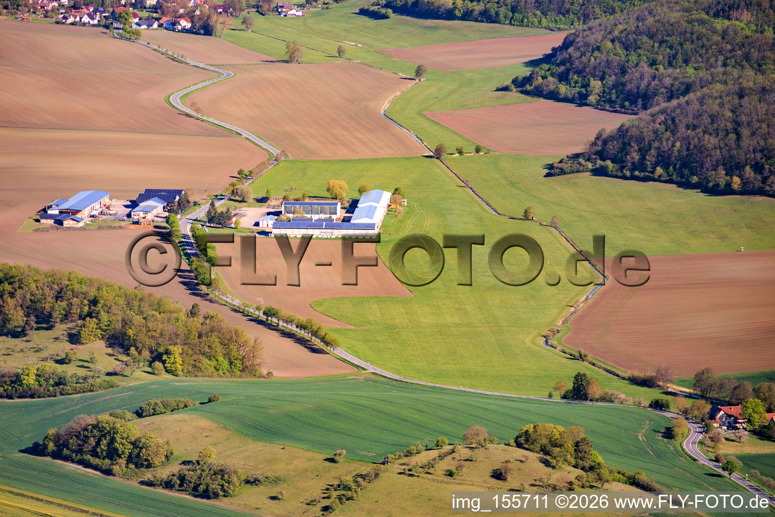 Aérodrome d'UL Westhausen du sud-est à Westhausen dans le département Thuringe, Allemagne