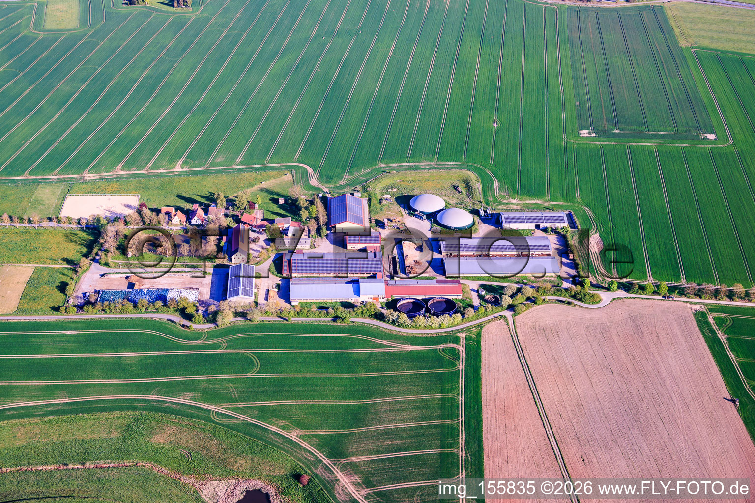 Ferme Sorga à Neustadt an der Orla dans le département Thuringe, Allemagne