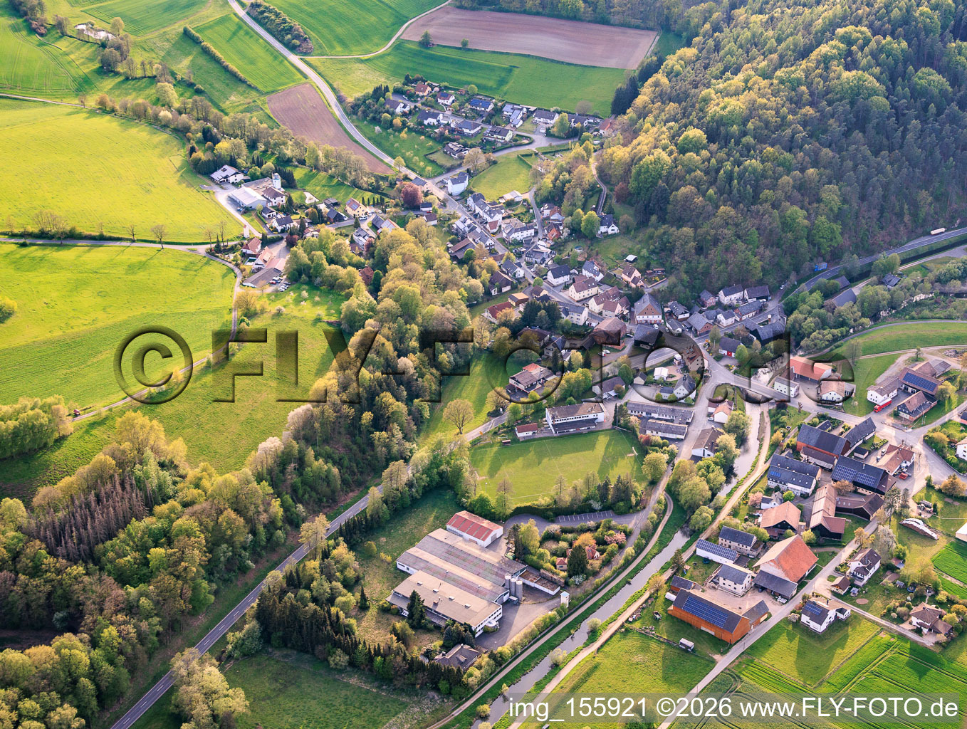 De l'est à le quartier Fürth am Berg in Neustadt bei Coburg dans le département Bavière, Allemagne
