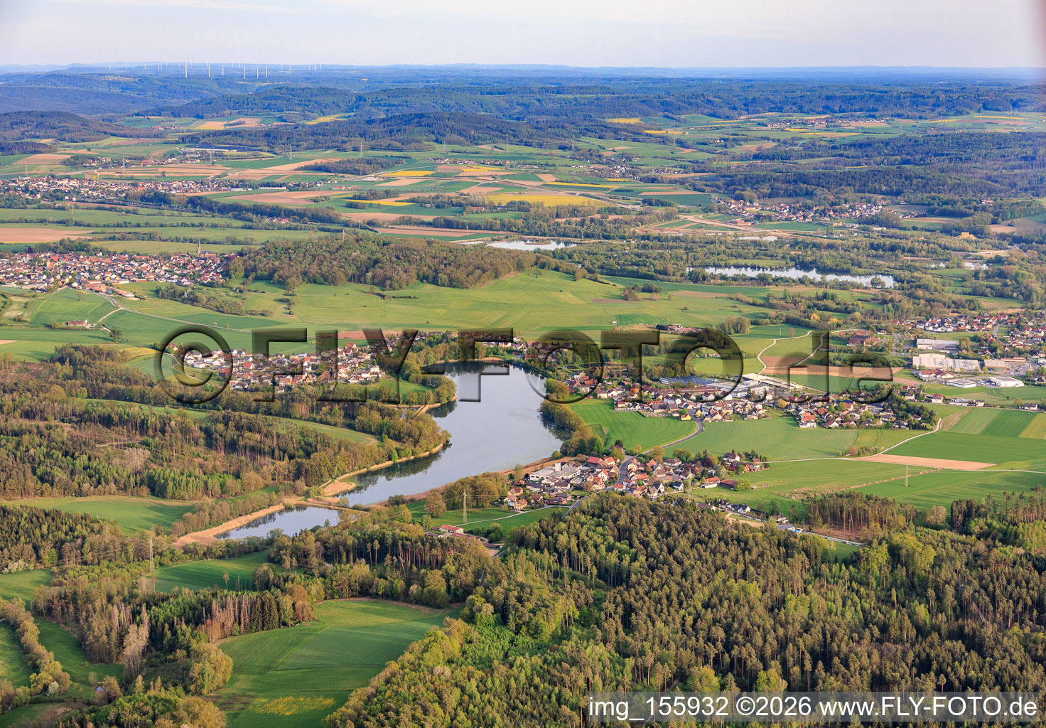 Du nord à le quartier Neuensee in Michelau in Oberfranken dans le département Bavière, Allemagne
