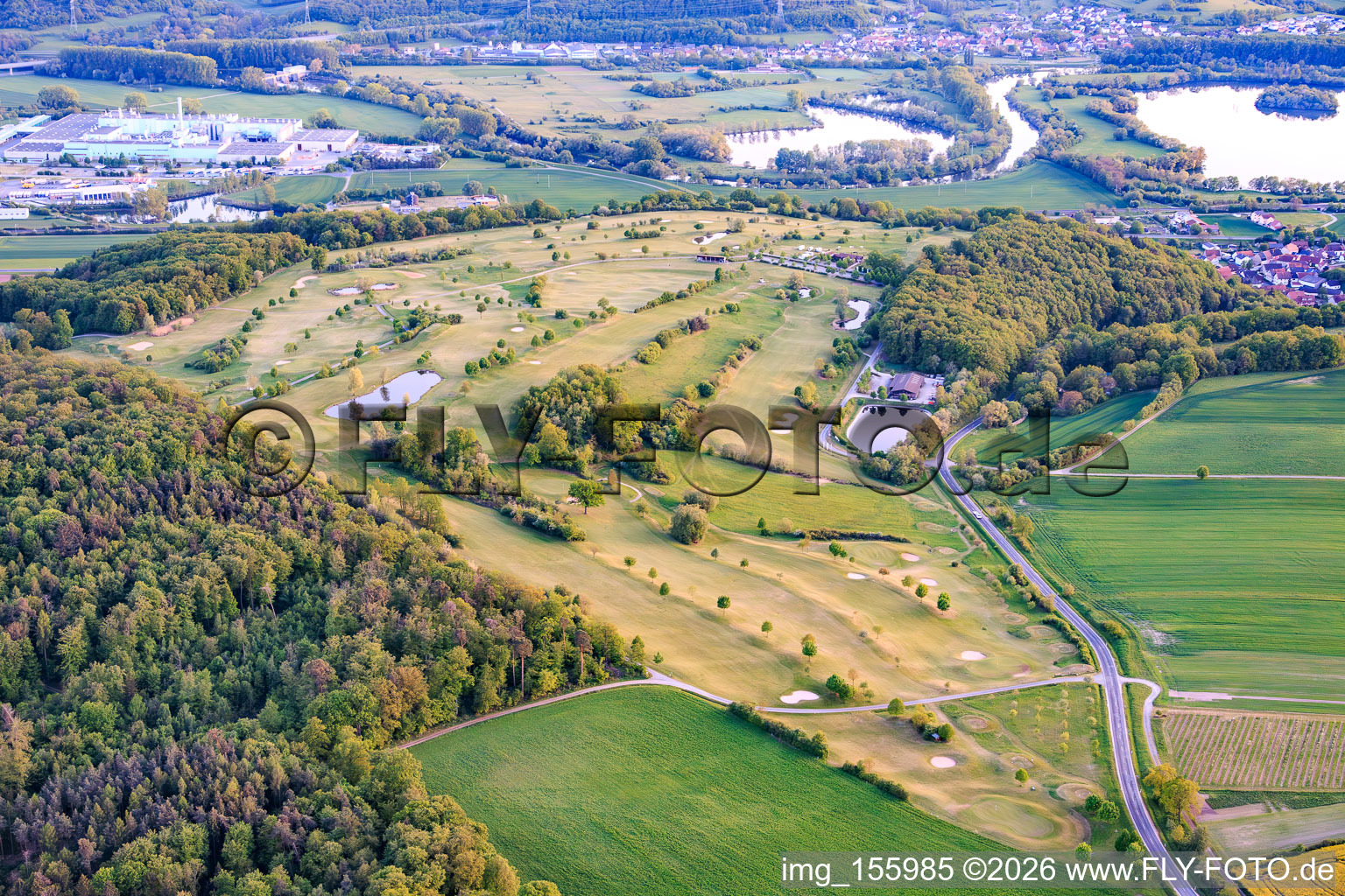 Club de golf de Haßberge à le quartier Steinbach in Ebelsbach dans le département Bavière, Allemagne