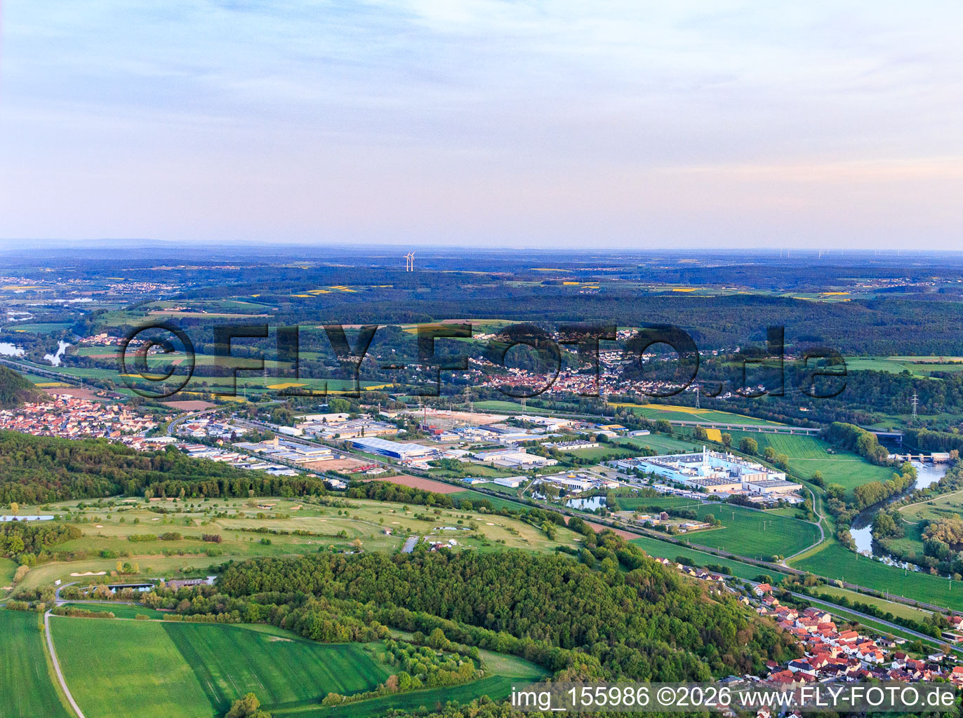 Club de golf de Haßberge à le quartier Steinbach in Ebelsbach dans le département Bavière, Allemagne