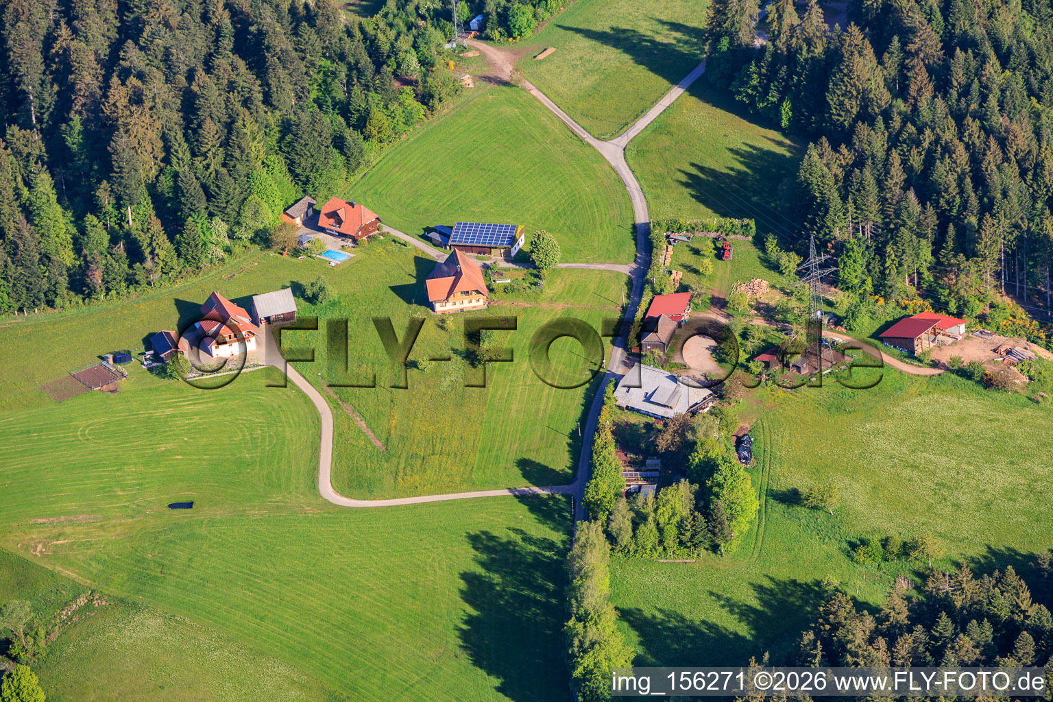Moosenmättle avec Bergstüböe à le quartier Kirnbach in Wolfach dans le département Bade-Wurtemberg, Allemagne