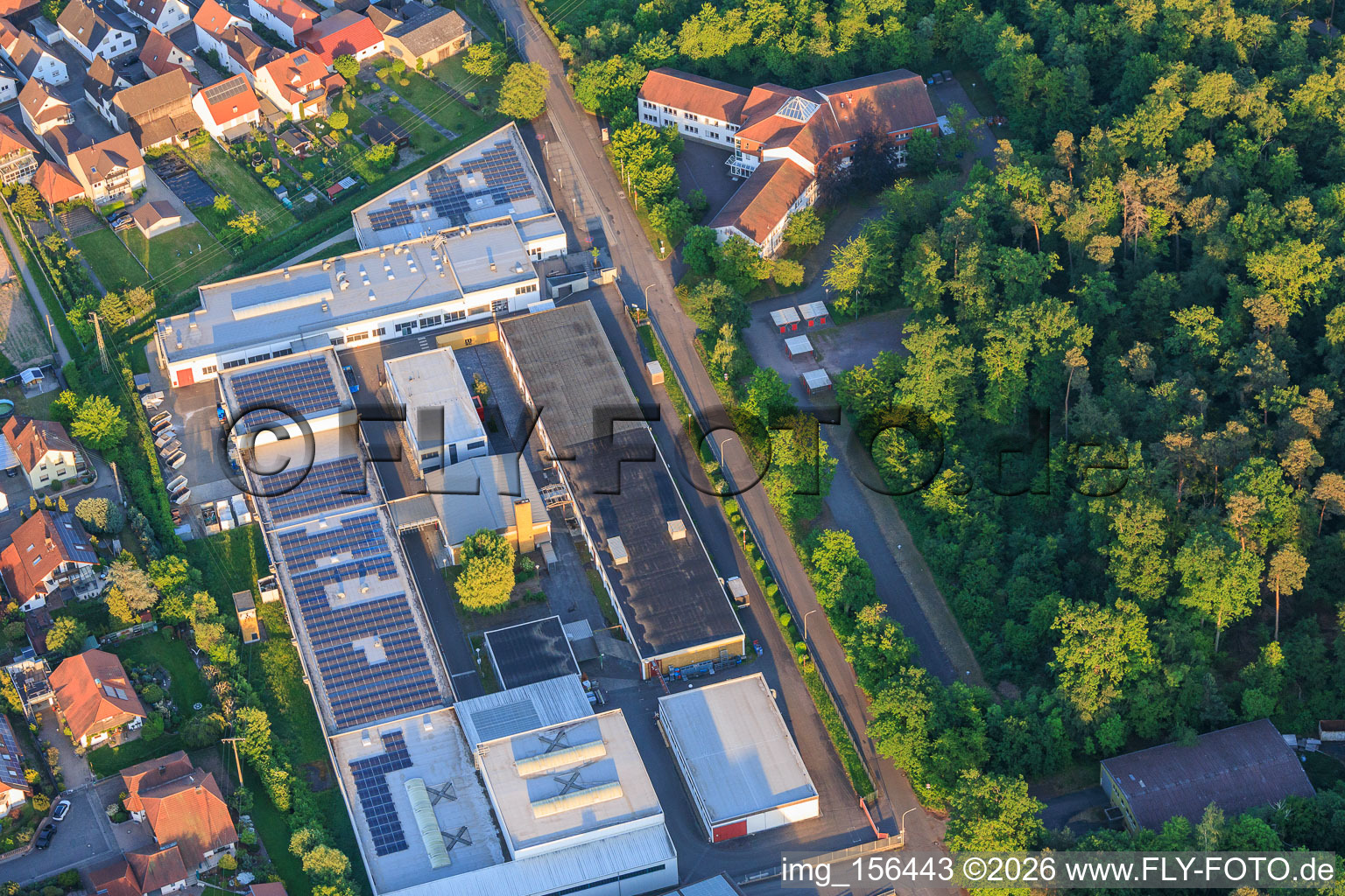 Site de production de l'entreprise insolvable Eichenauer à Hatzenbühl dans le département Rhénanie-Palatinat, Allemagne