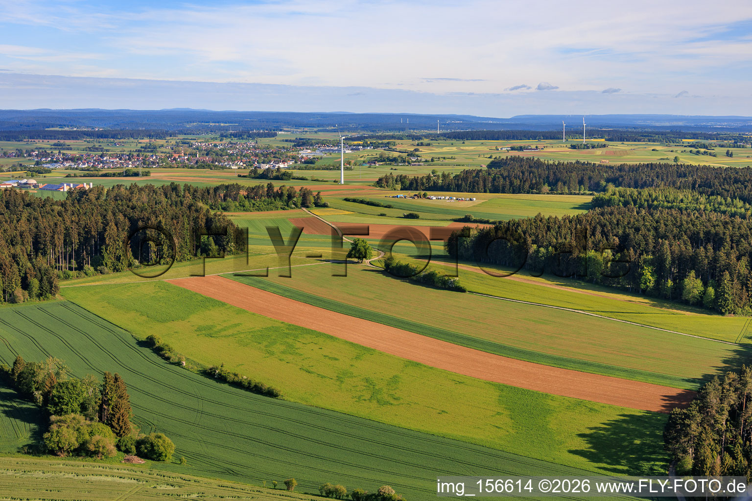 Site d'atterrissage spécial pour paramoteurs Waldmössingen à le quartier Waldmössingen in Schramberg dans le département Bade-Wurtemberg, Allemagne