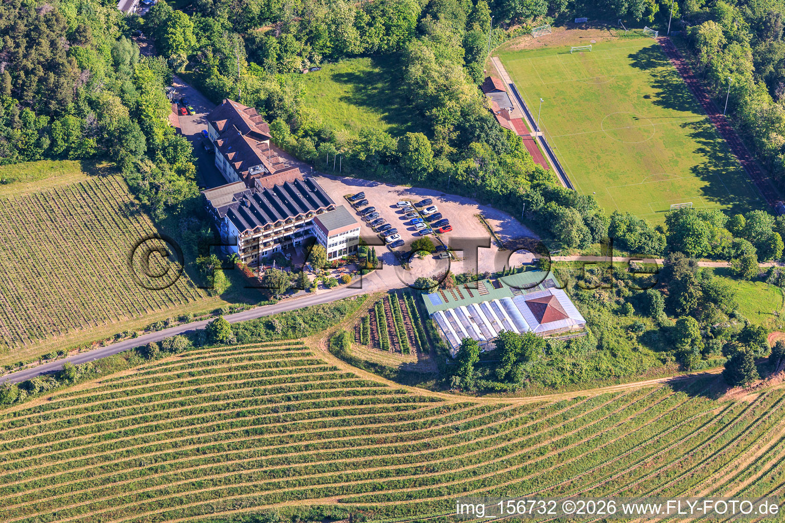 Hôtel Arens 327 m au-dessus du niveau de la mer à le quartier SaintMartin in Sankt Martin dans le département Rhénanie-Palatinat, Allemagne