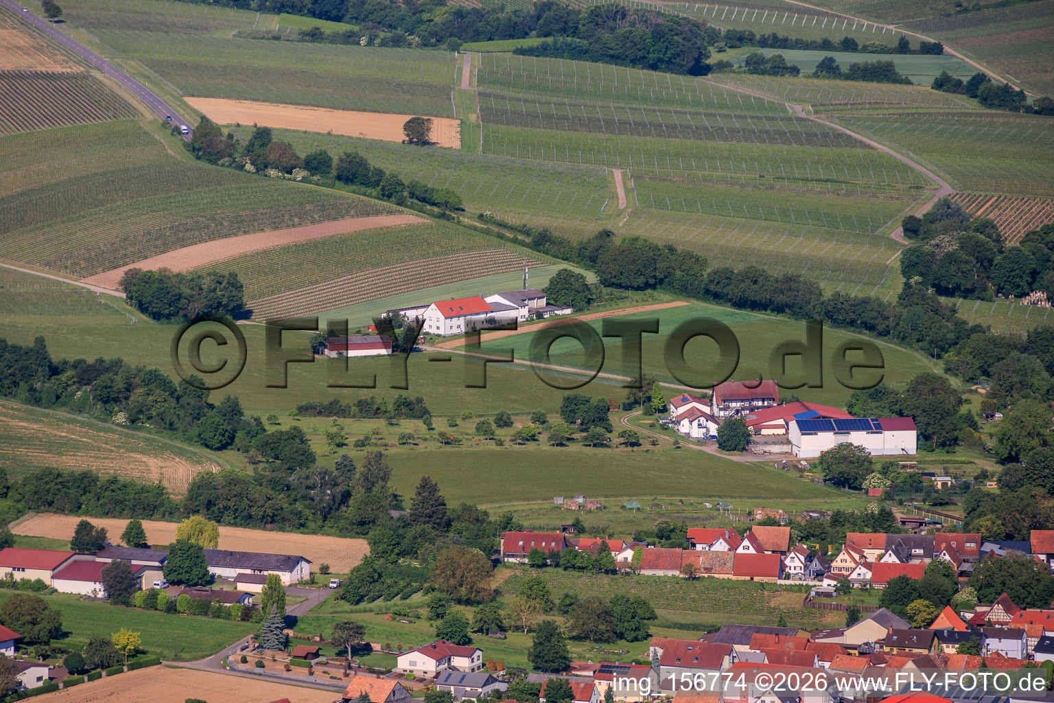 Kehler Hof à le quartier Ingenheim in Billigheim-Ingenheim dans le département Rhénanie-Palatinat, Allemagne