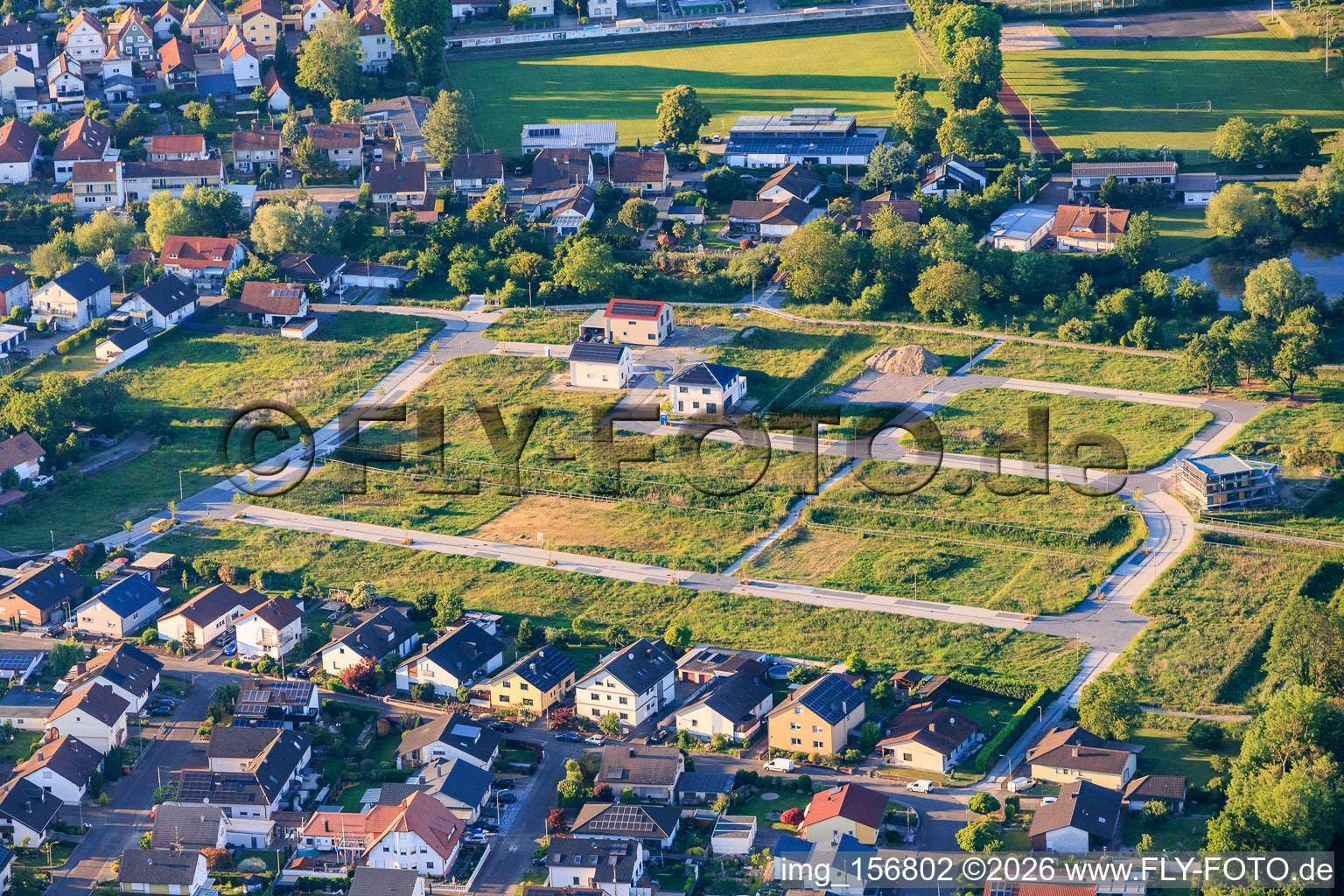 Premiers terrains constructibles résidentiels dans le nouveau quartier en développement « Im Brühl », comprenant un total de 68 parcelles. à Leimersheim dans le département Rhénanie-Palatinat, Allemagne