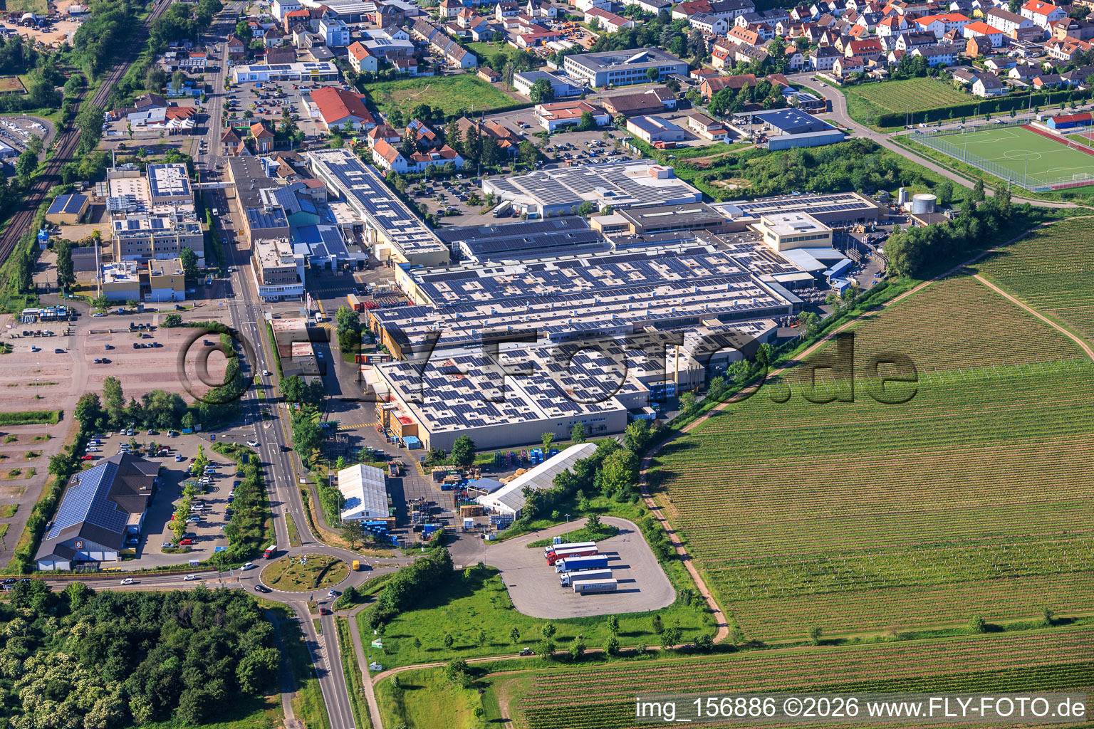 Tenneco GmbH de Norden à Maikammer dans le département Rhénanie-Palatinat, Allemagne