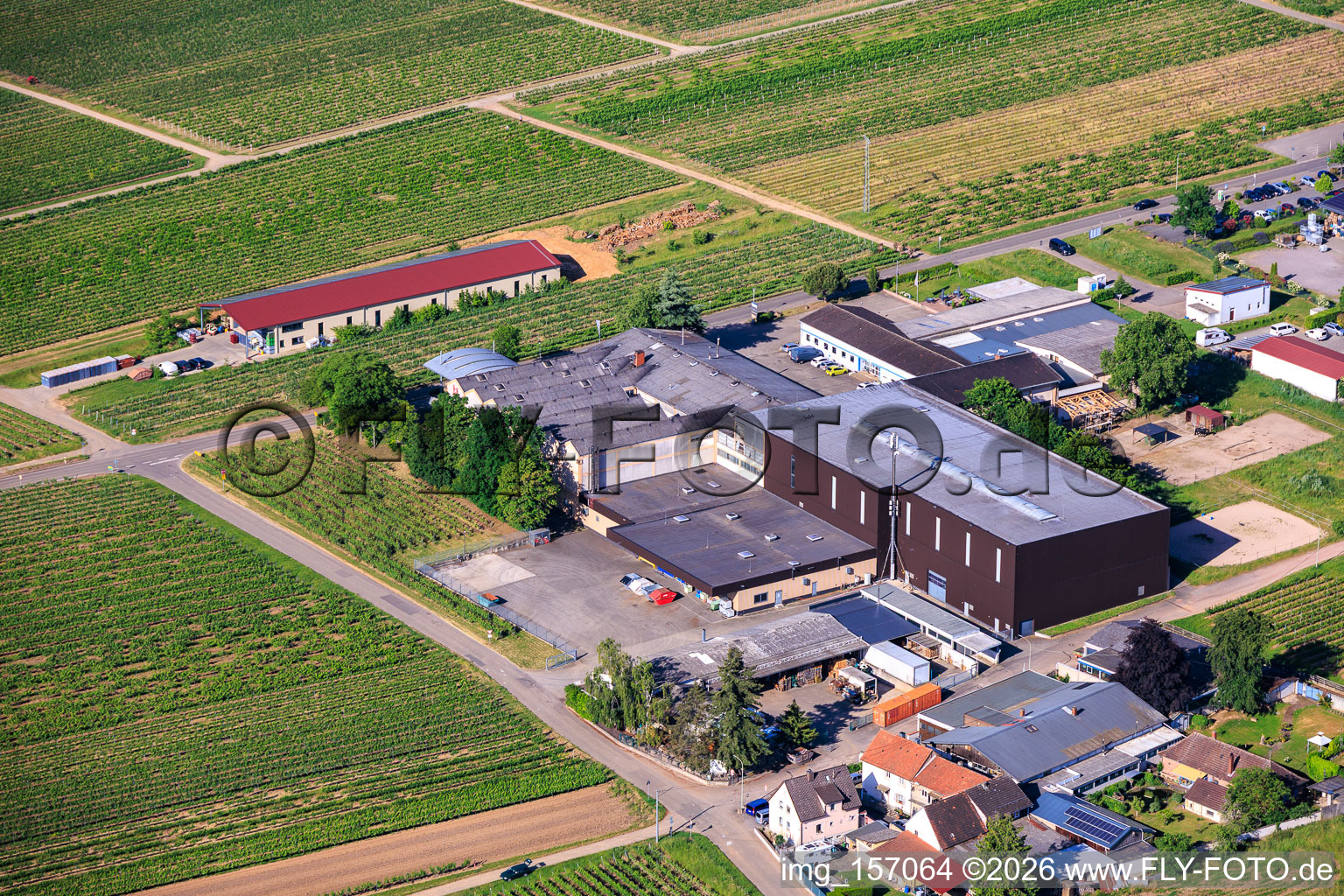 Coopérative viticole de Rietburg et Ebinger GmbH à Rhodt unter Rietburg dans le département Rhénanie-Palatinat, Allemagne