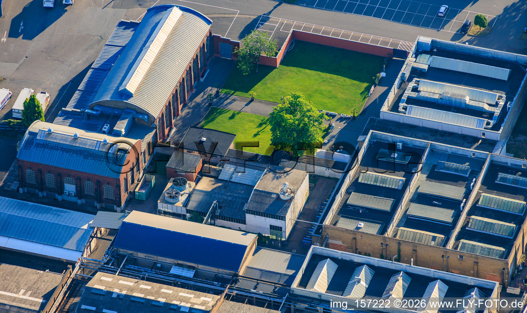 Ancienne usine de tortues du sud-ouest à le quartier Neckarau in Mannheim dans le département Bade-Wurtemberg, Allemagne