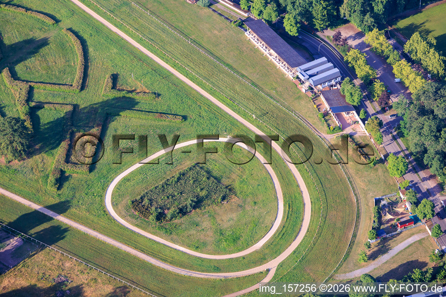 Hippodrome du Palatinat Racing Club Haßloch eV à Haßloch dans le département Rhénanie-Palatinat, Allemagne