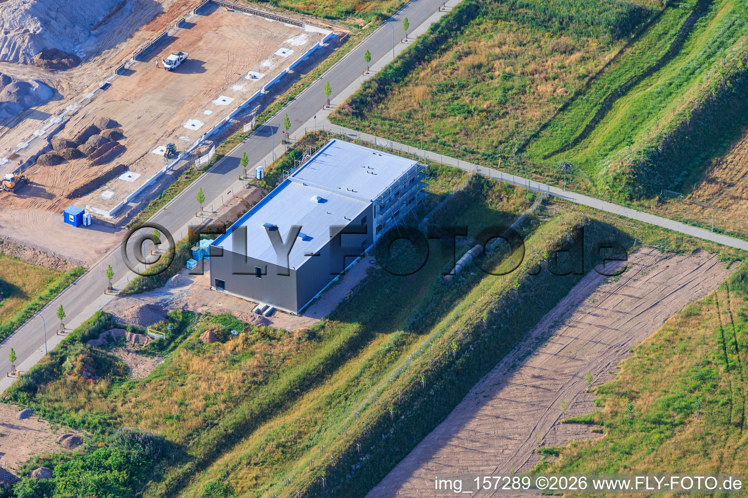 Parc industriel Im Niedersand à Offenbach an der Queich dans le département Rhénanie-Palatinat, Allemagne