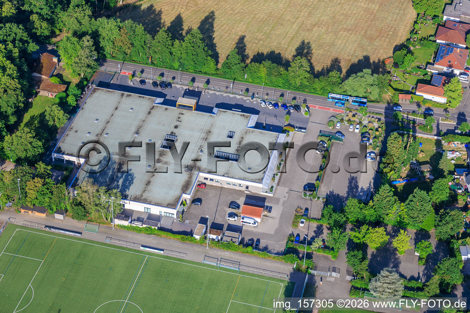 Parc technologique du nord-est avec MVZ Herxheim GbR et MRT Radiology LD-SUEW à Herxheim bei Landau dans le département Rhénanie-Palatinat, Allemagne