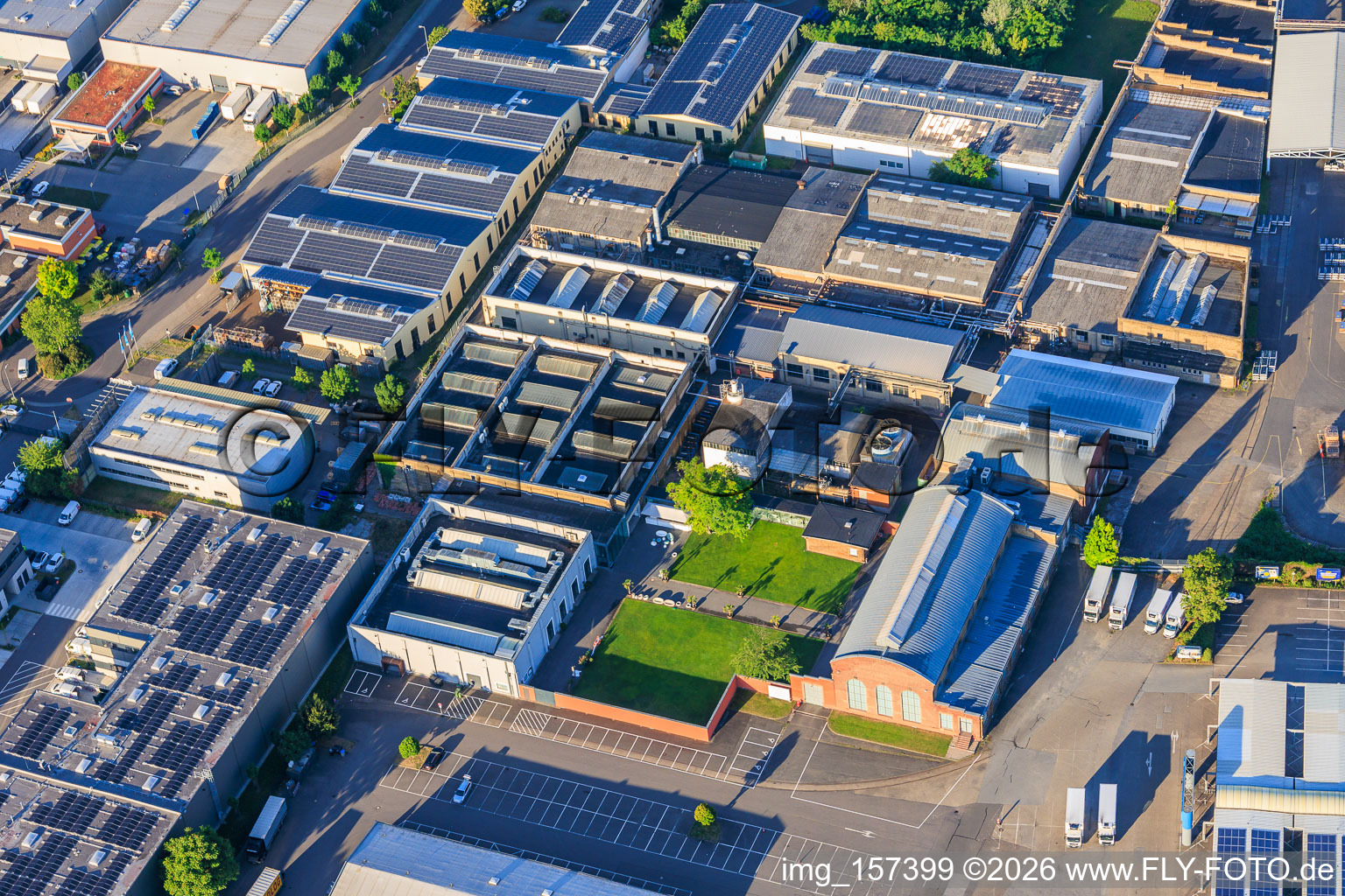 Ancienne usine de tortues du nord-est à le quartier Neckarau in Mannheim dans le département Bade-Wurtemberg, Allemagne