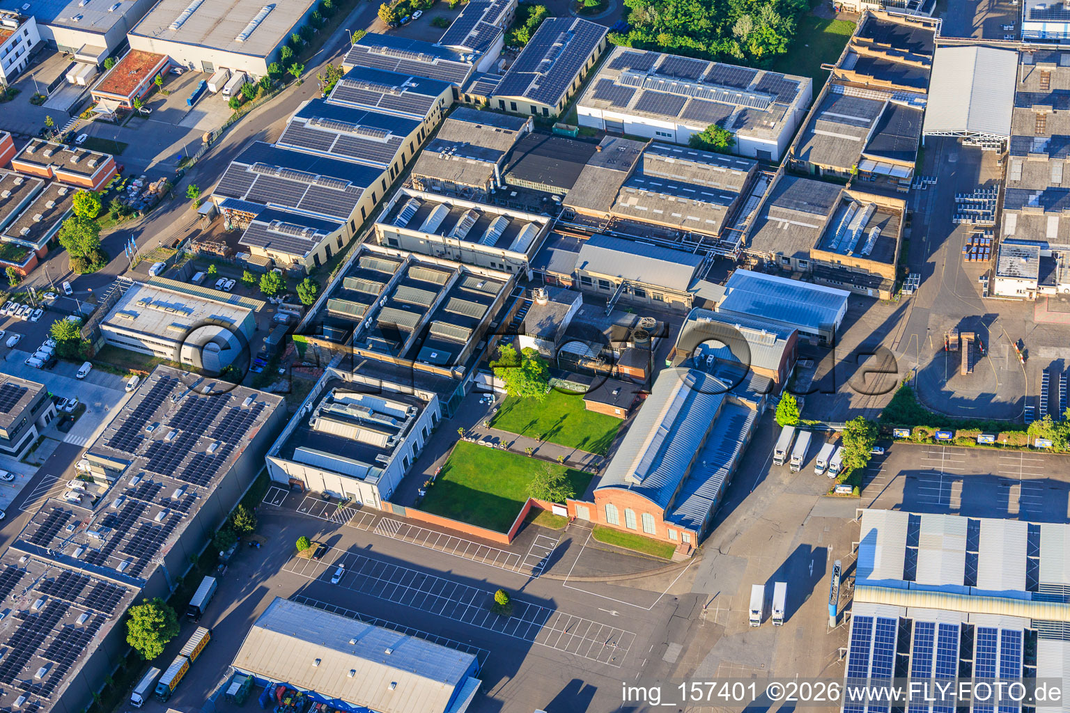 Ancienne usine de tortues du nord-est à le quartier Neckarau in Mannheim dans le département Bade-Wurtemberg, Allemagne