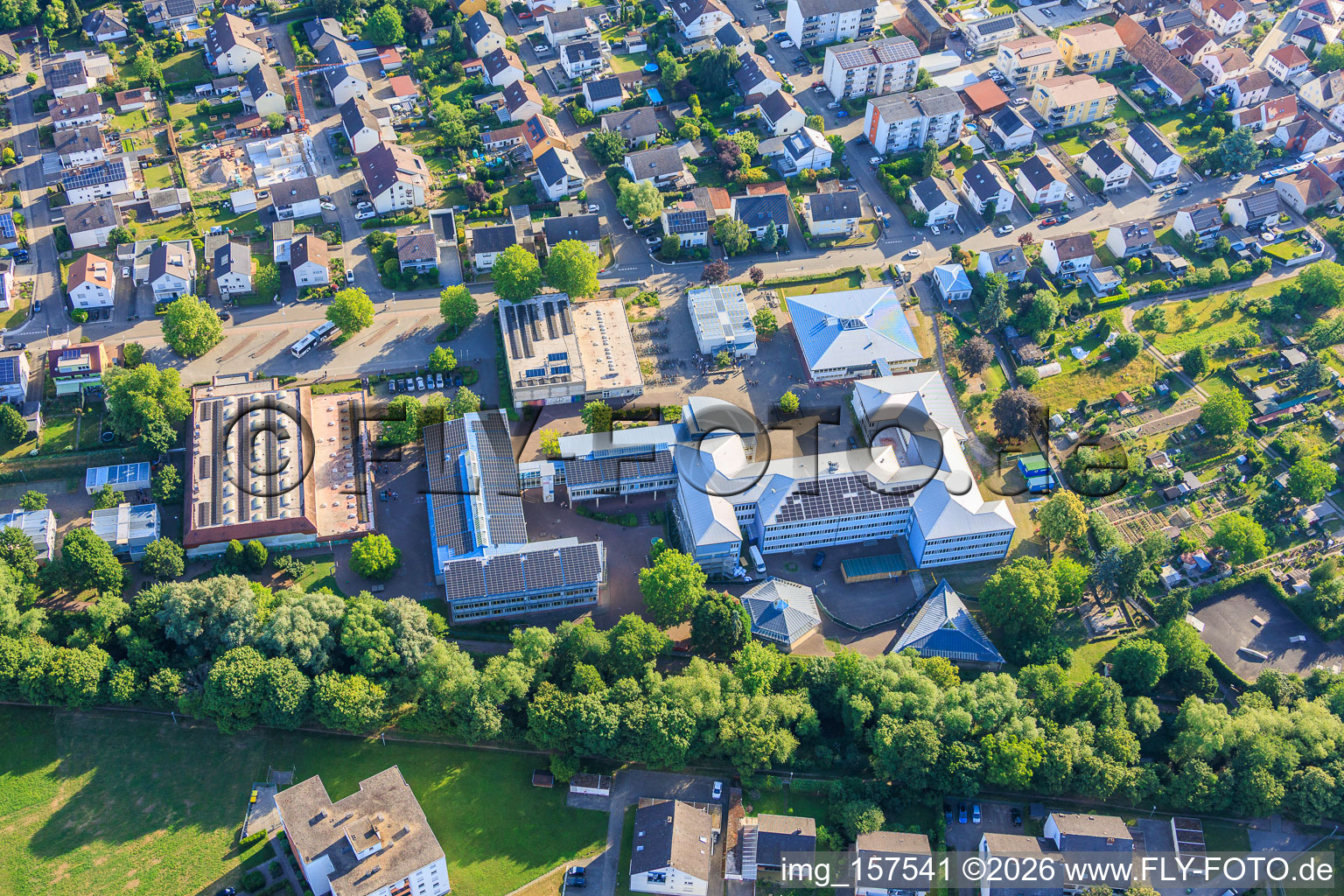 Centre scolaire PAMINA Herxheim à Herxheim bei Landau dans le département Rhénanie-Palatinat, Allemagne