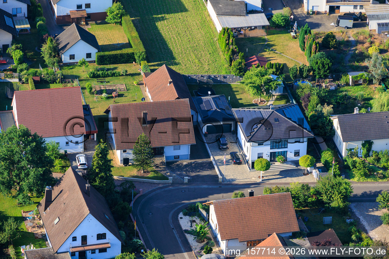Rue du Jardin à Winden dans le département Rhénanie-Palatinat, Allemagne
