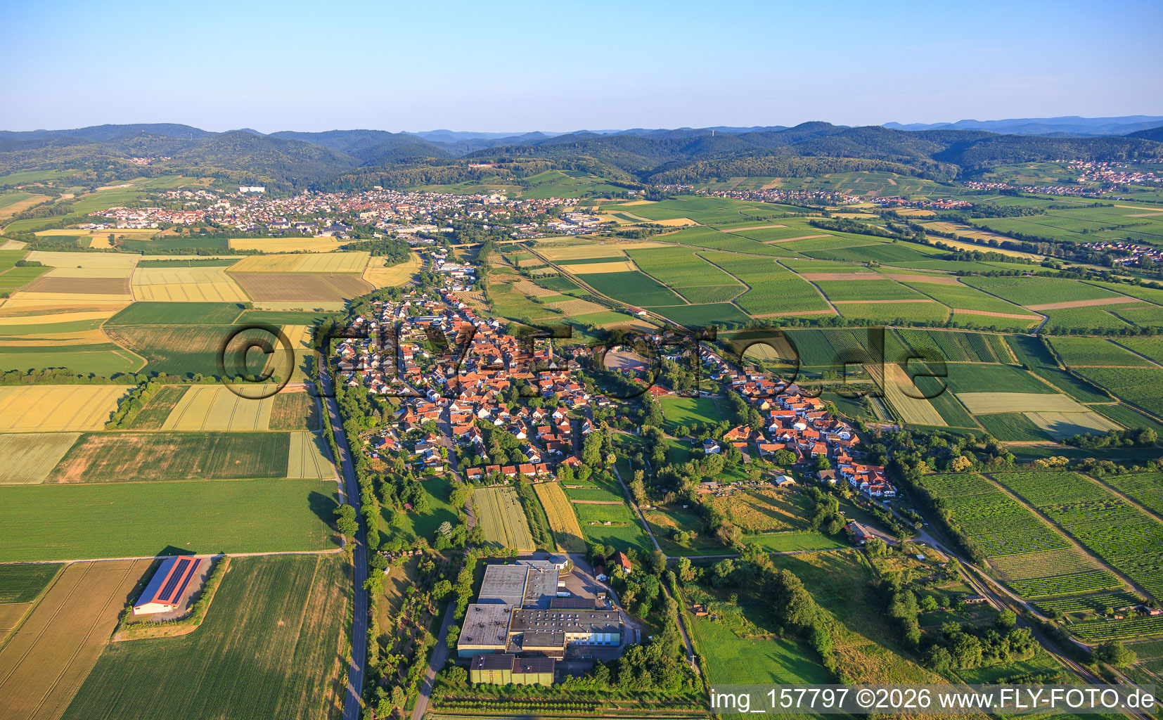 De l'est à le quartier Kapellen in Kapellen-Drusweiler dans le département Rhénanie-Palatinat, Allemagne