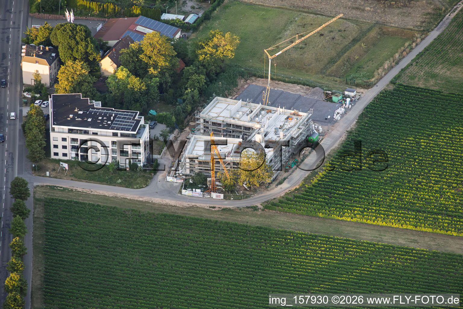 Chantier résidentiel à Wollmesheimer Höhe à Landau in der Pfalz dans le département Rhénanie-Palatinat, Allemagne