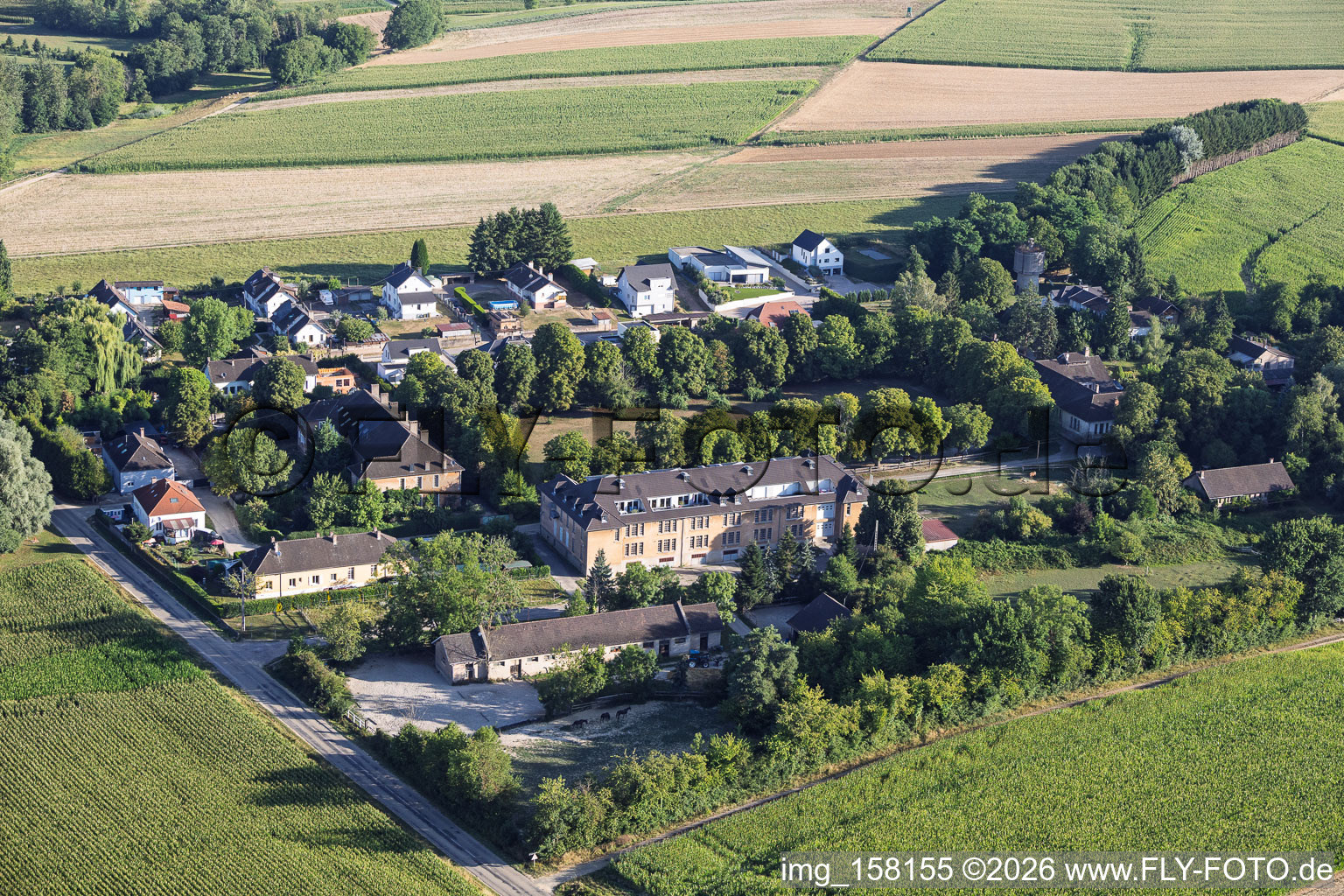 Quartier Cité des Cadres Camp à Oberrœdern dans le département Bas Rhin, France