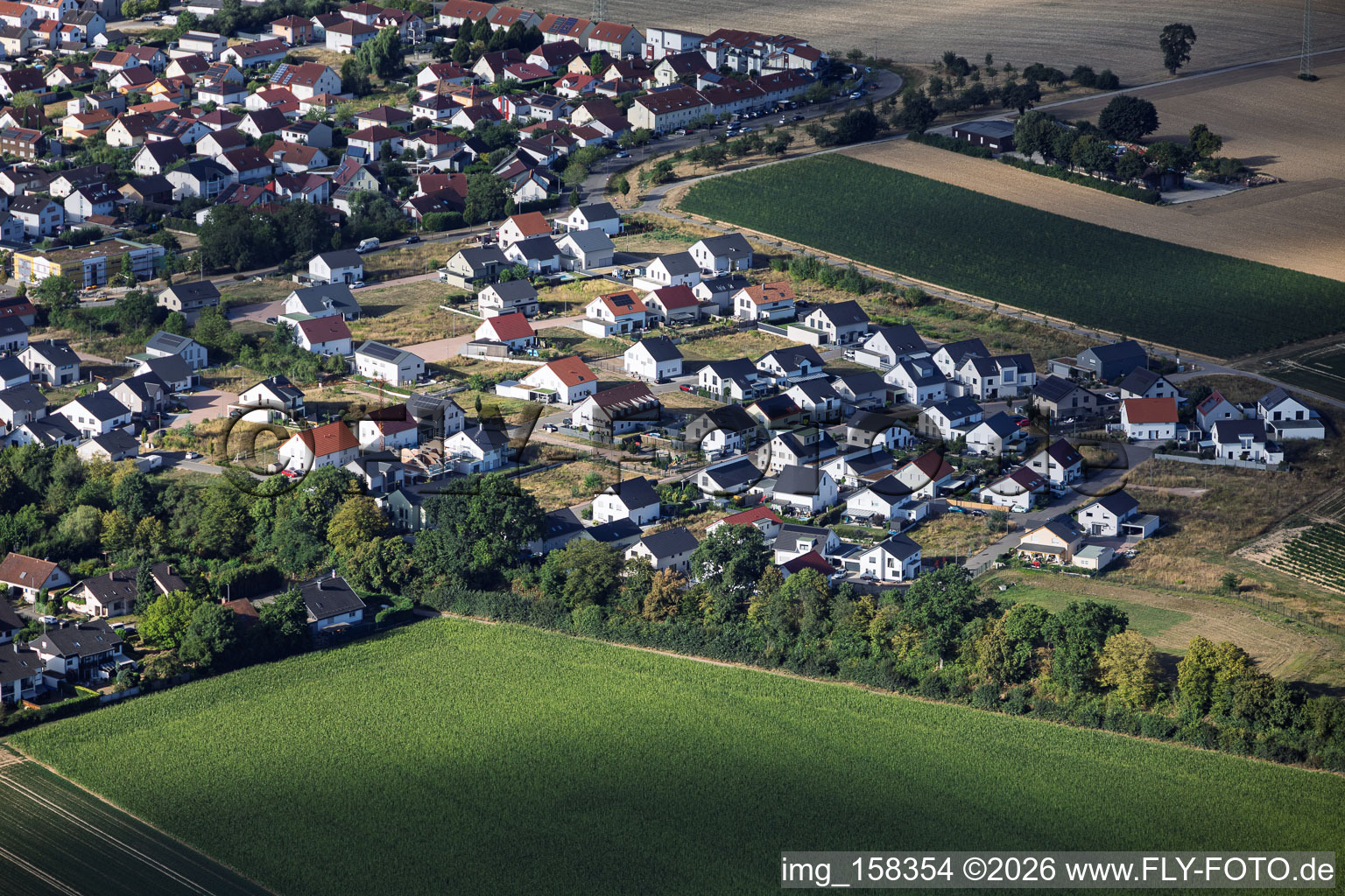Nouvelle zone de développement K2 au nord-est à Kandel dans le département Rhénanie-Palatinat, Allemagne
