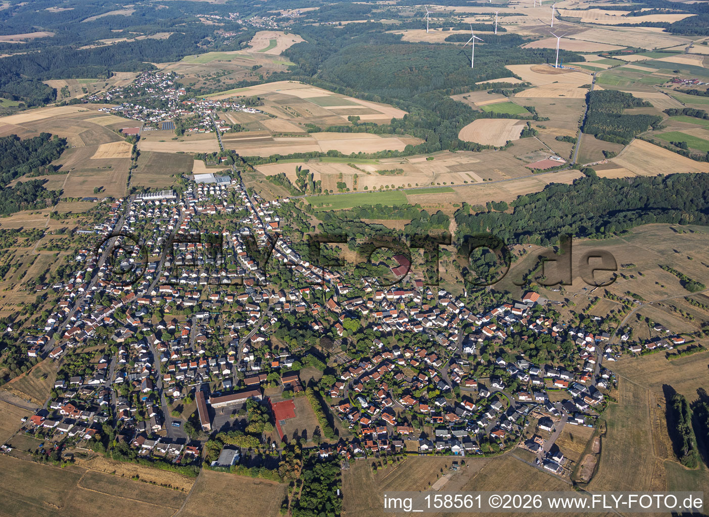 De l'est à Vinningen dans le département Rhénanie-Palatinat, Allemagne