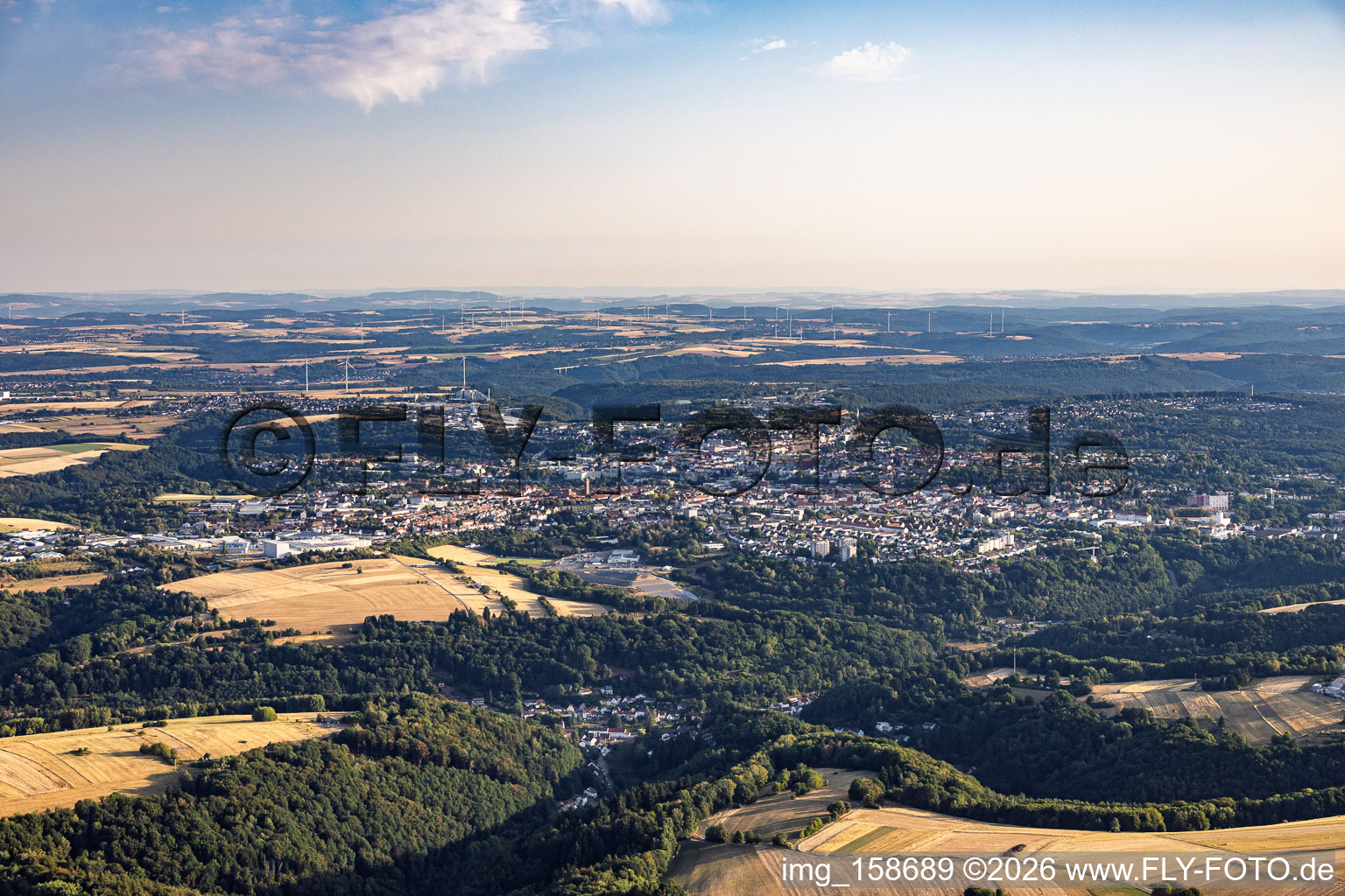 Du sud à Pirmasens dans le département Rhénanie-Palatinat, Allemagne