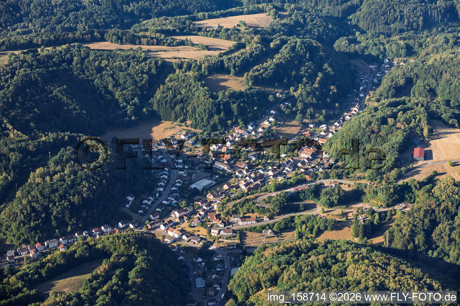 Du nord à Trulben dans le département Rhénanie-Palatinat, Allemagne