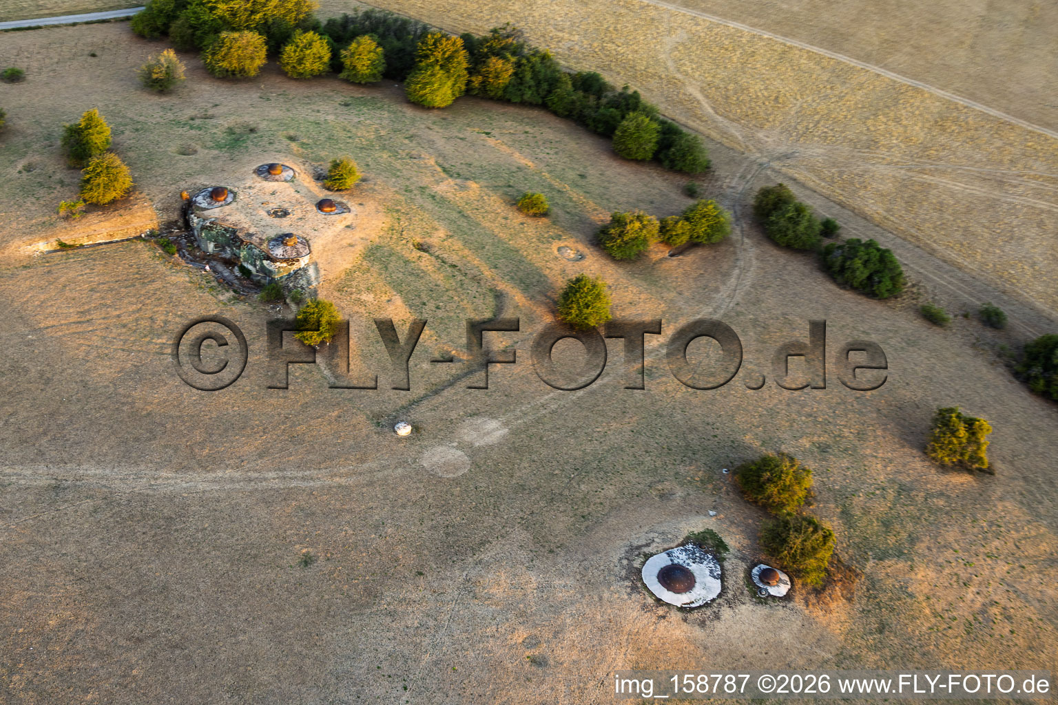 Bunker de la ligne Maginot à Achen dans le département Moselle, France