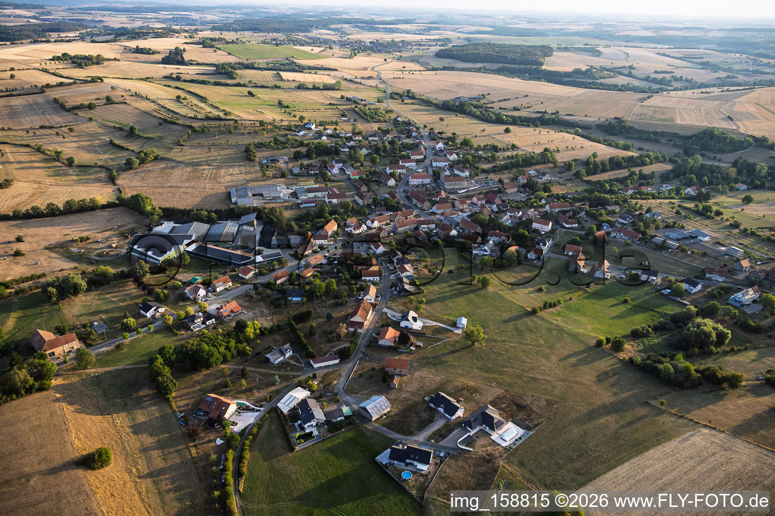 Du sud-ouest à Epping dans le département Moselle, France