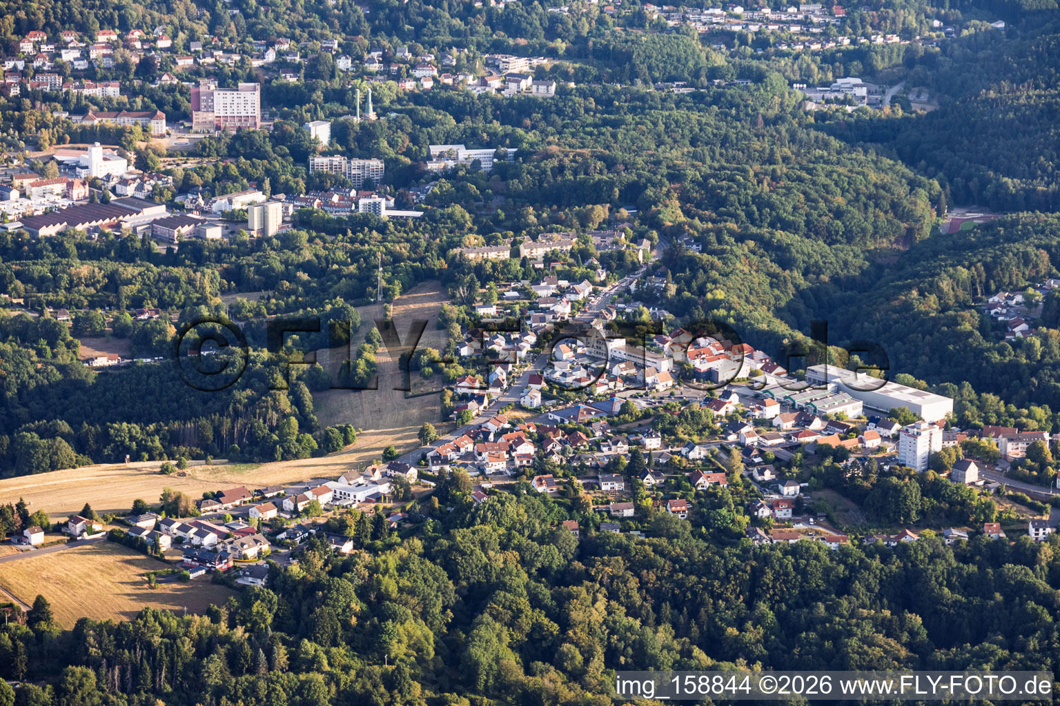 Rue Lemberger à le quartier Ruhbank in Pirmasens dans le département Rhénanie-Palatinat, Allemagne