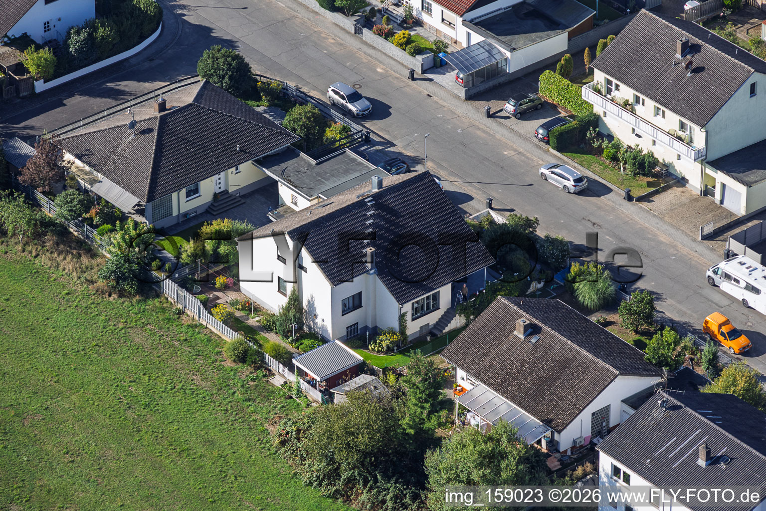 Landrat-Pfeifer-Straße à le quartier Sickenhofen in Babenhausen dans le département Hesse, Allemagne