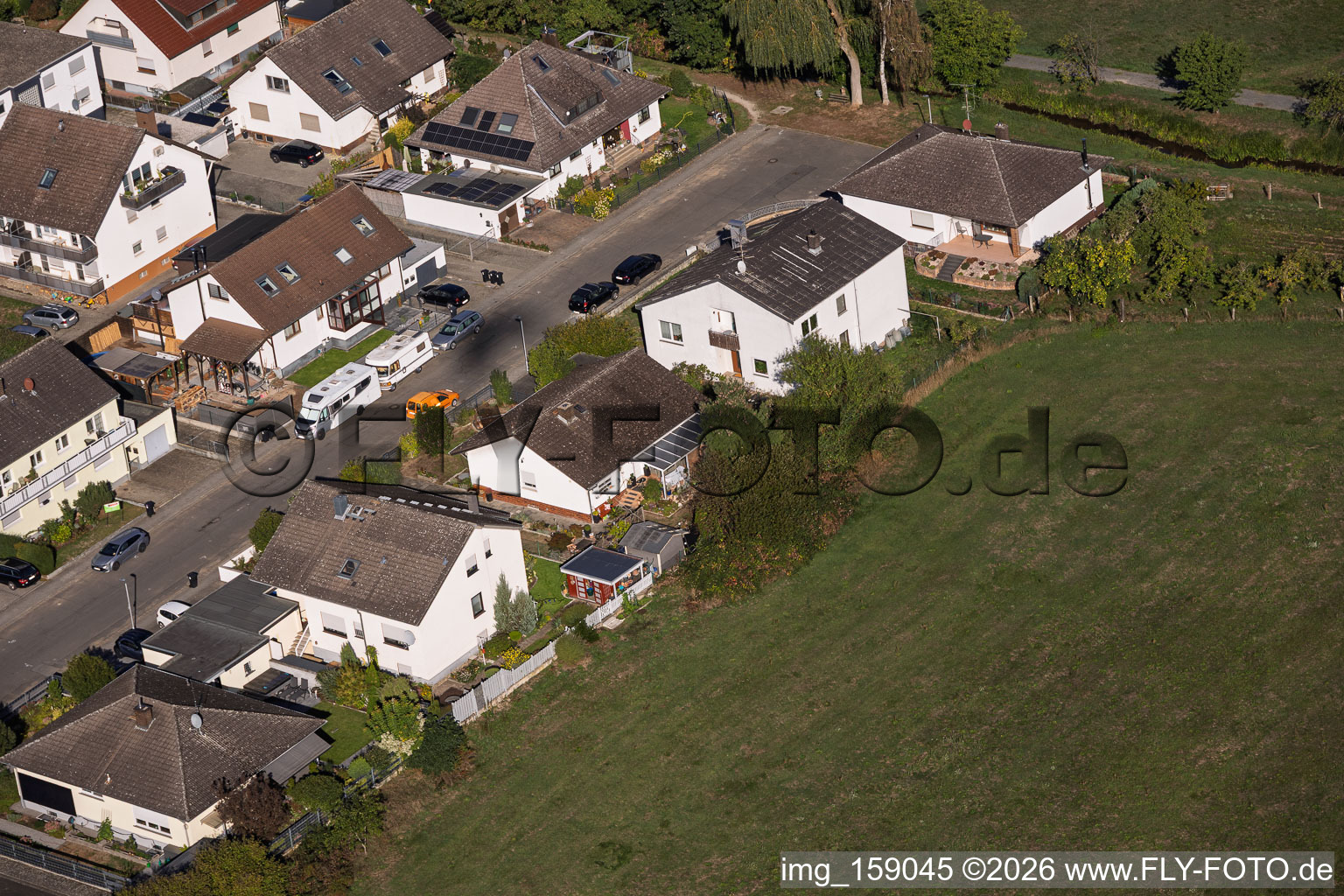 Quartier Sickenhofen in Babenhausen dans le département Hesse, Allemagne