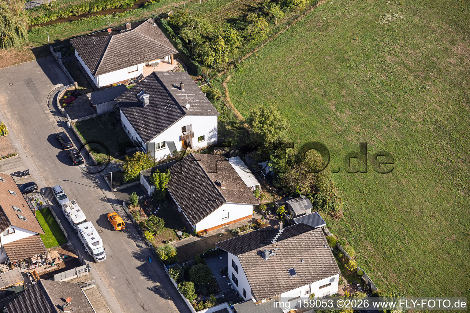 Quartier Sickenhofen in Babenhausen dans le département Hesse, Allemagne