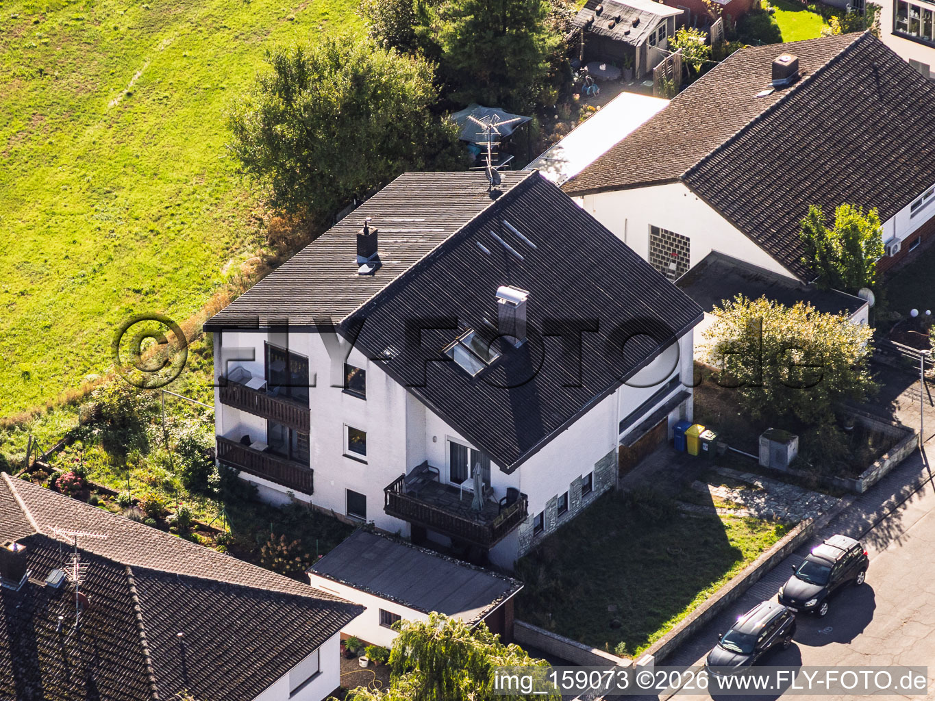 Quartier Sickenhofen in Babenhausen dans le département Hesse, Allemagne
