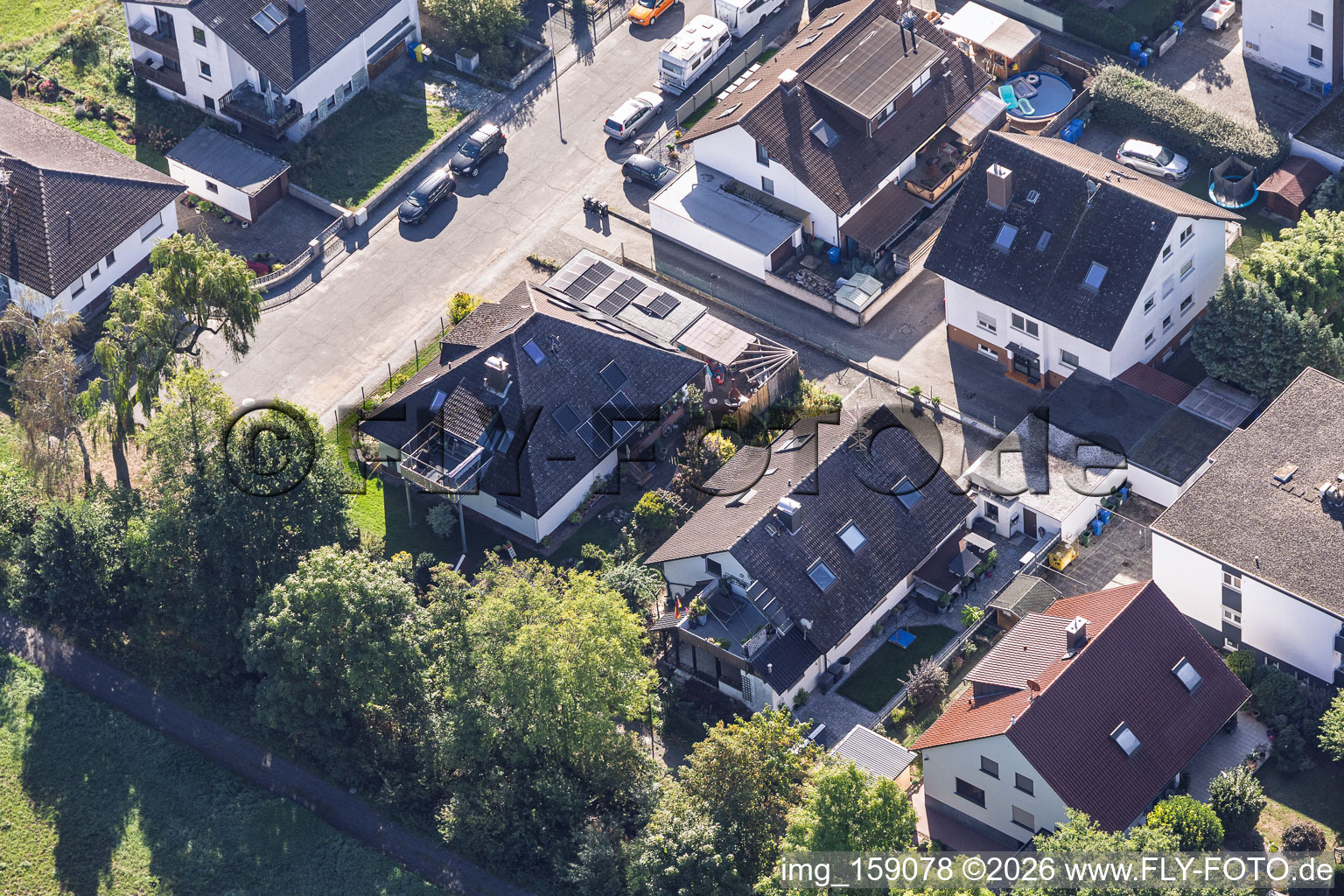 Landrat-Pfeifer-Straße à le quartier Sickenhofen in Babenhausen dans le département Hesse, Allemagne