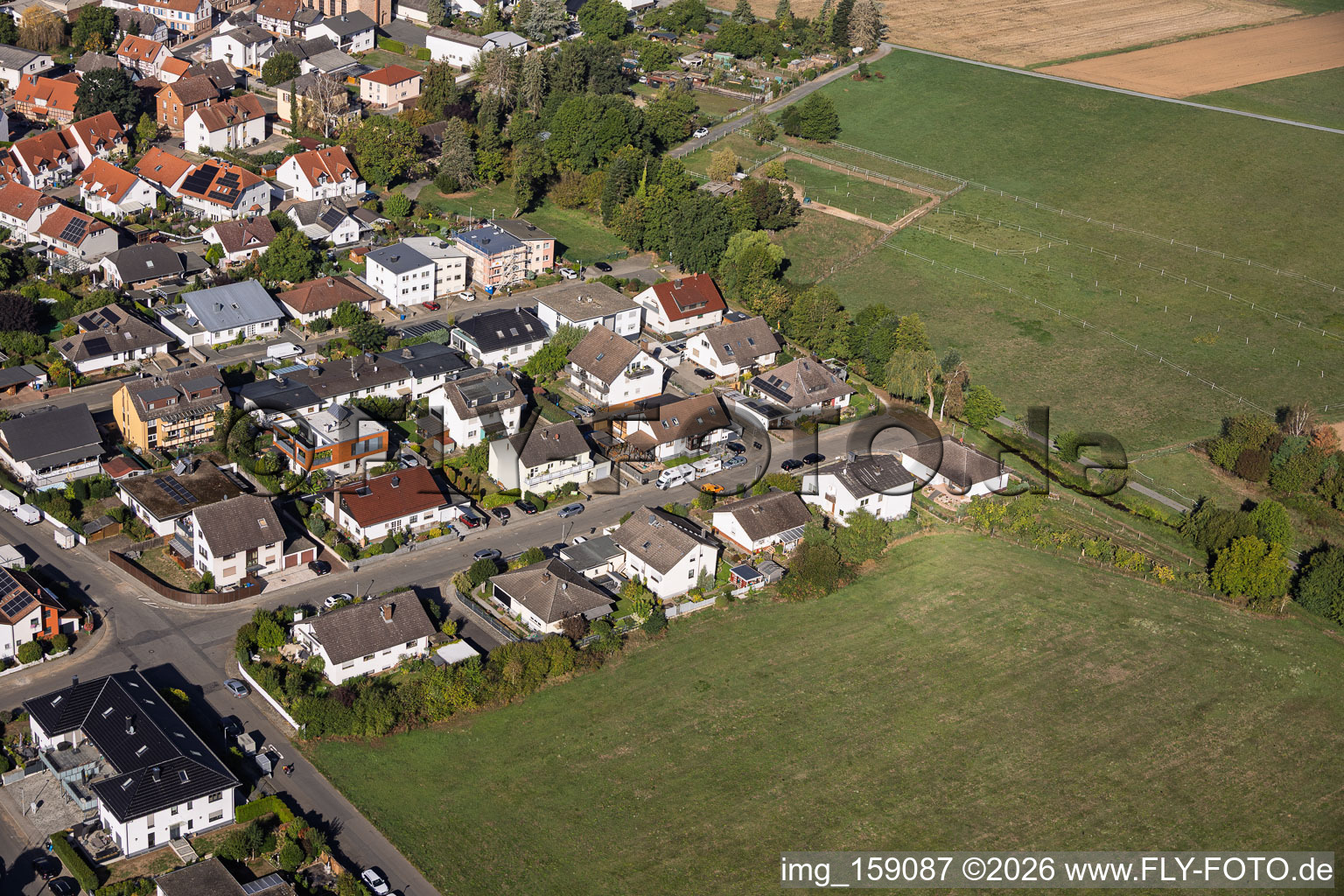 Quartier Sickenhofen in Babenhausen dans le département Hesse, Allemagne