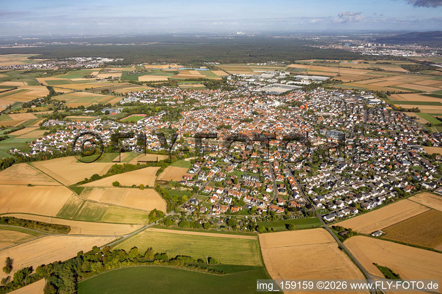 Du sud à Großostheim dans le département Bavière, Allemagne
